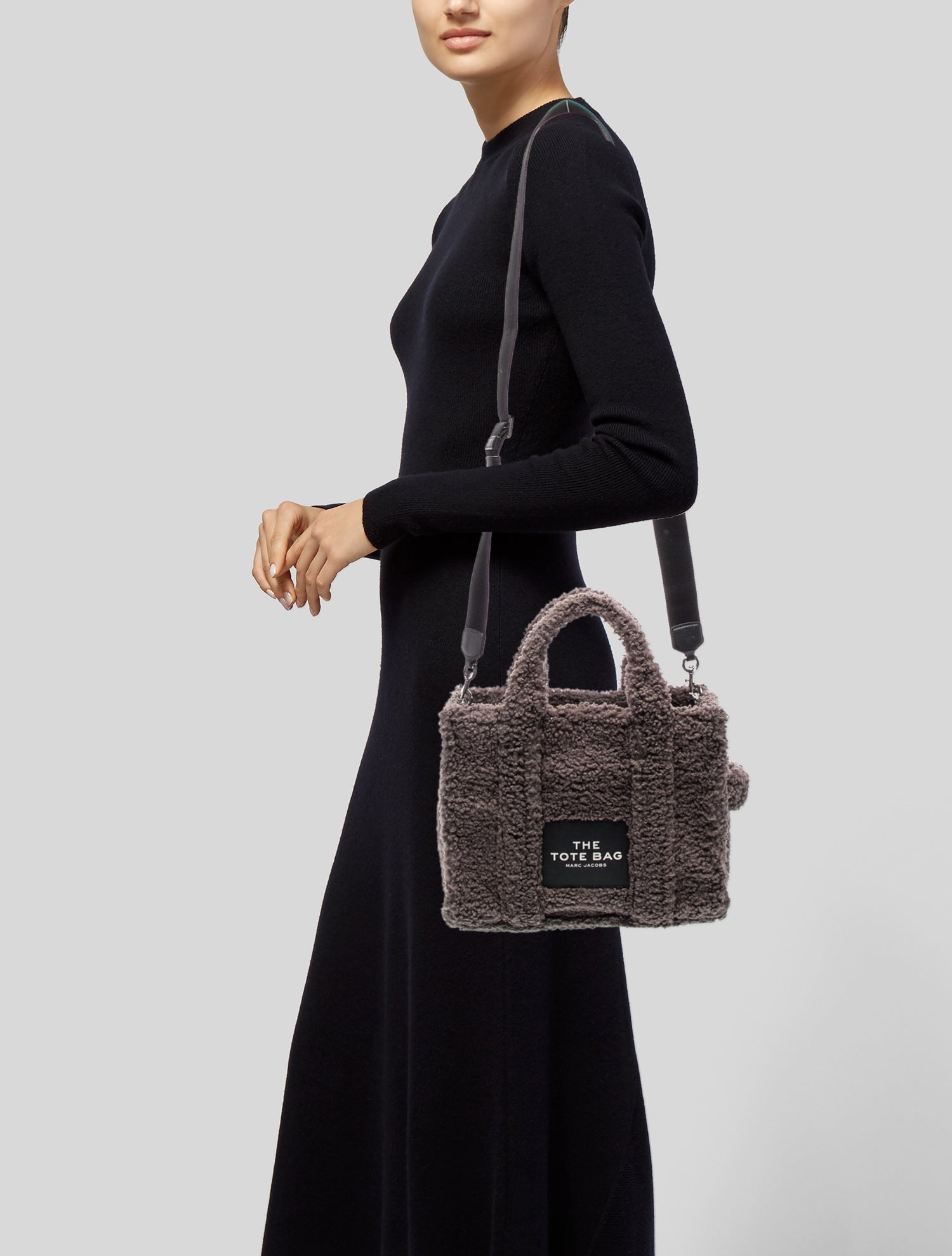 Marc Jacobs Shearling Shoulder Bag