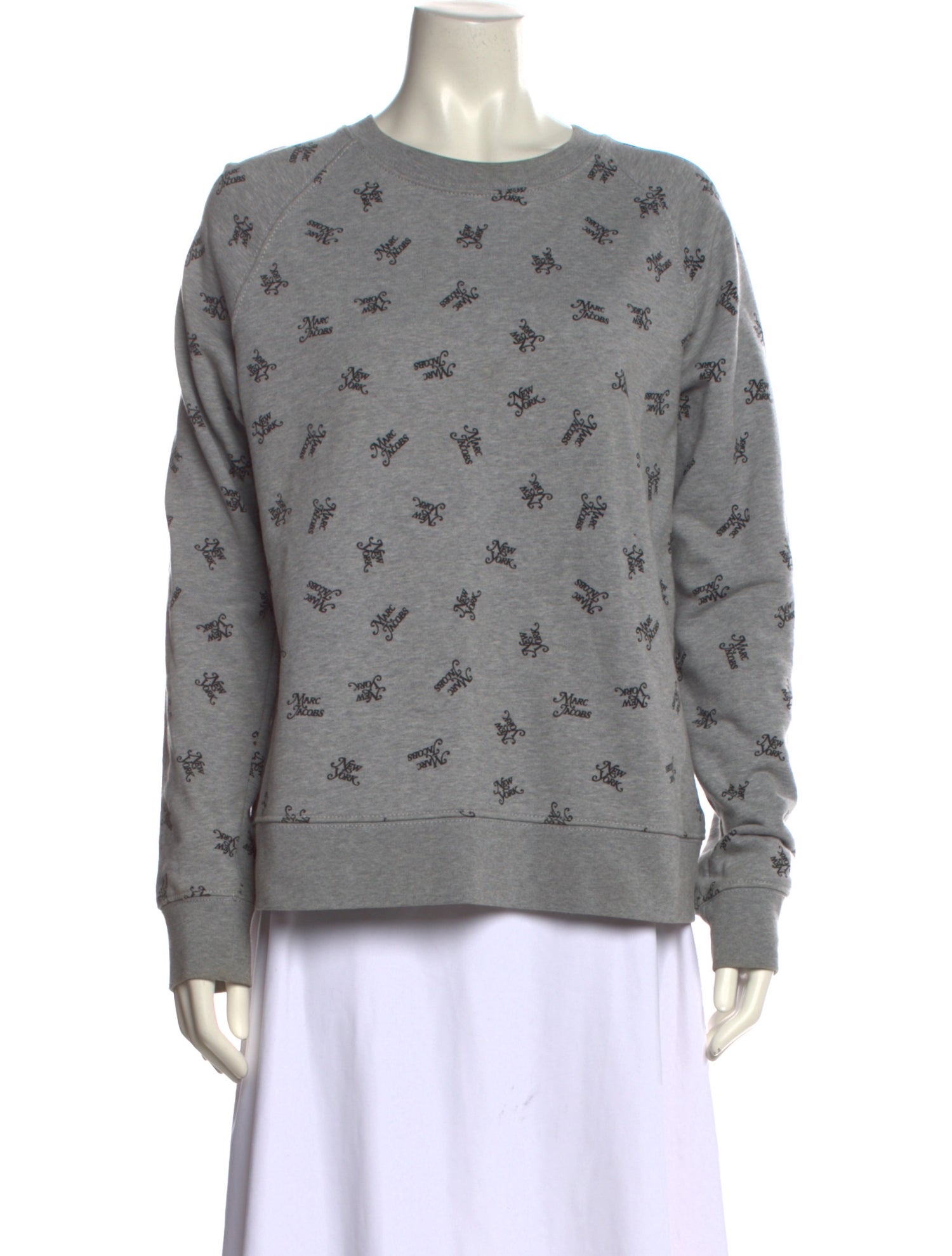 Marc Jacobs Printed Crew Neck Sweater