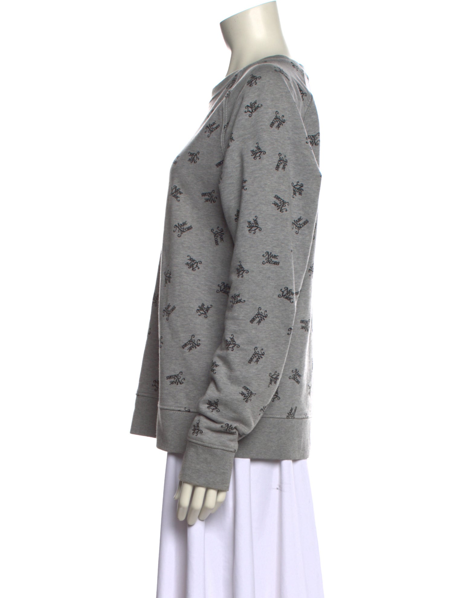 Marc Jacobs Printed Crew Neck Sweater