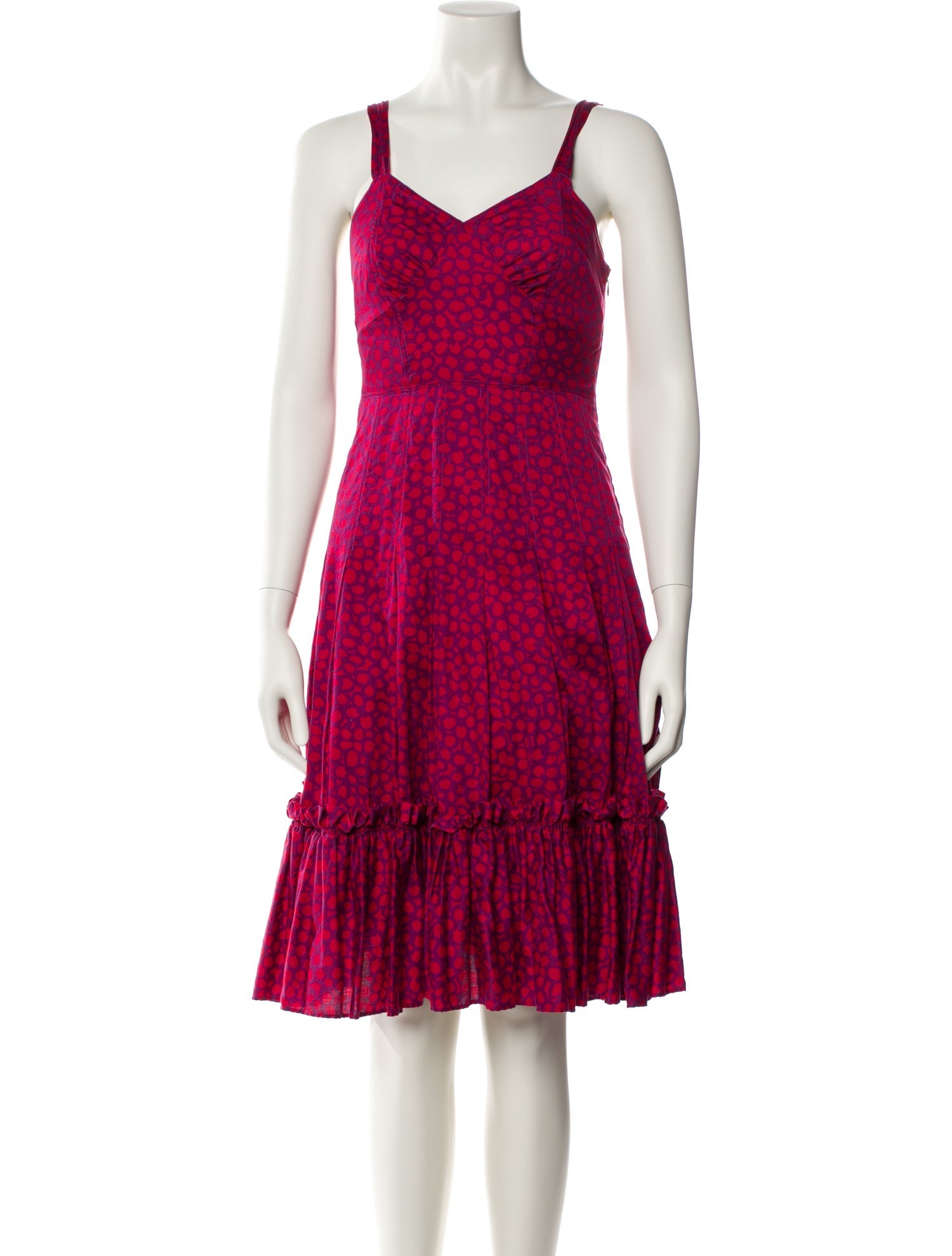 Marc Jacobs Printed Knee-Length Dress