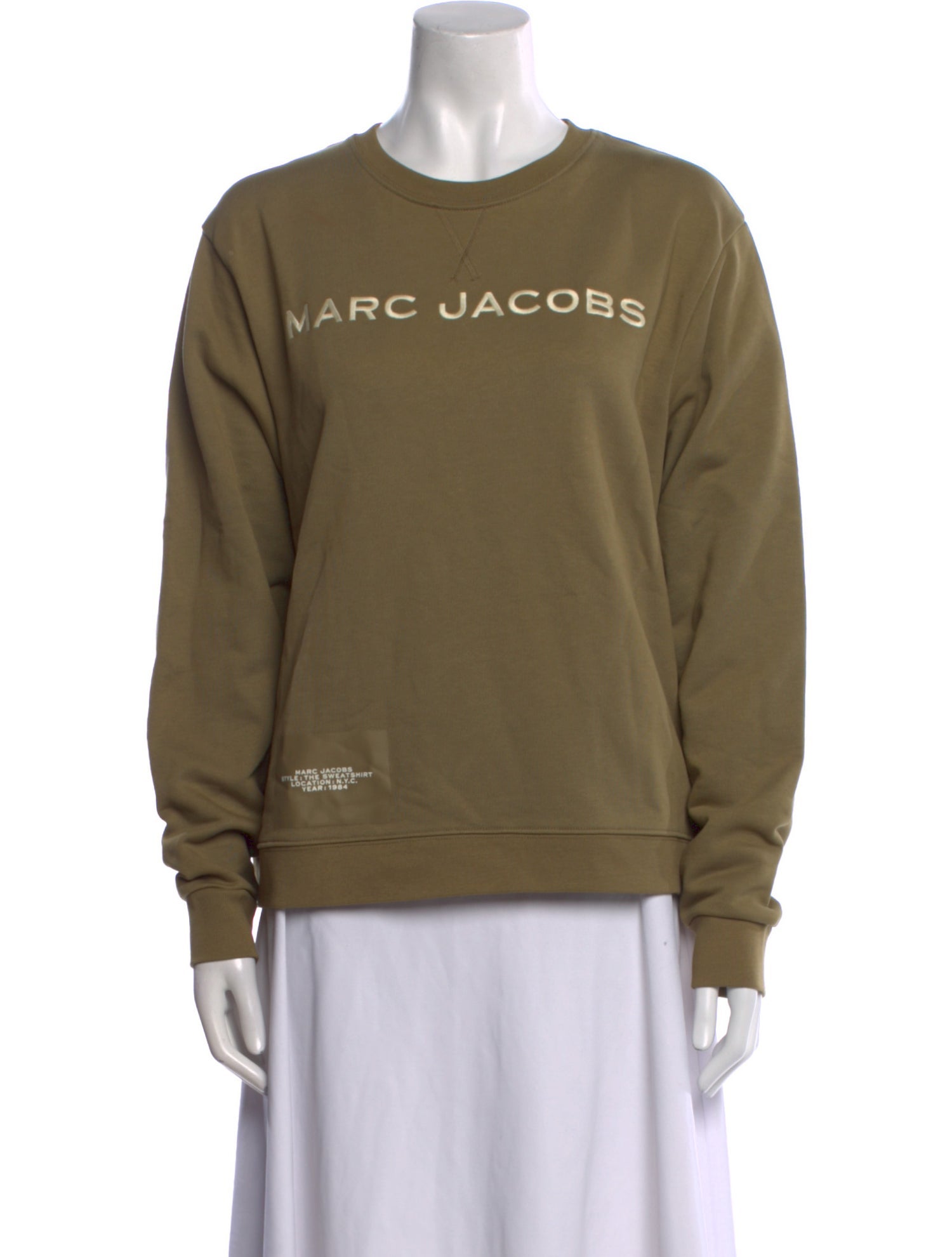 Marc Jacobs Graphic Print Crew Neck Sweatshirt