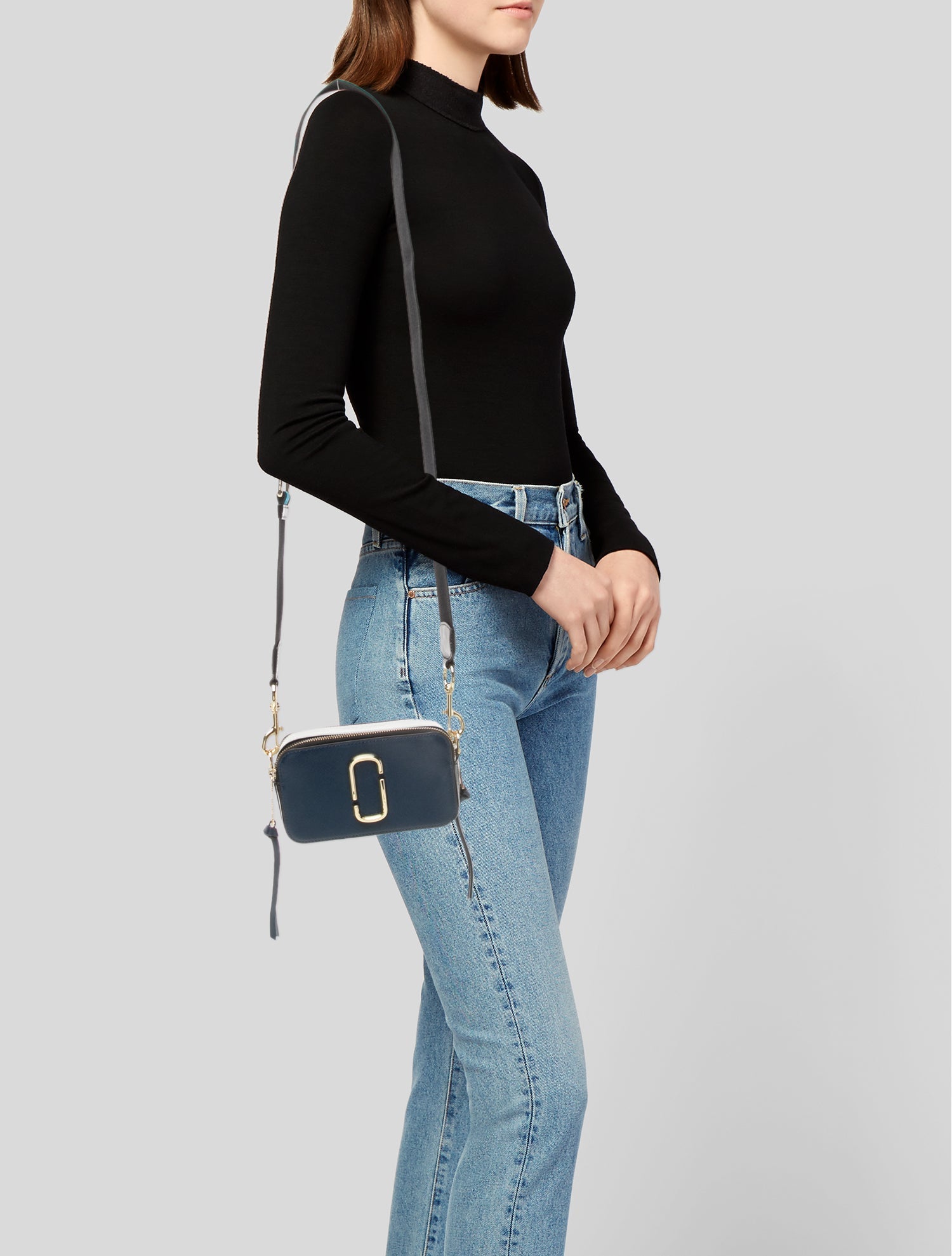 Marc Jacobs Saffiano Leather Crossbody Bag