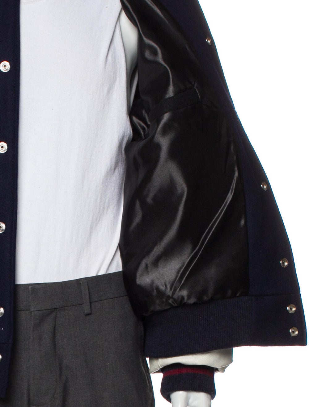 Marc Jacobs Virgin Wool Colorblock Pattern Varsit… - image 4