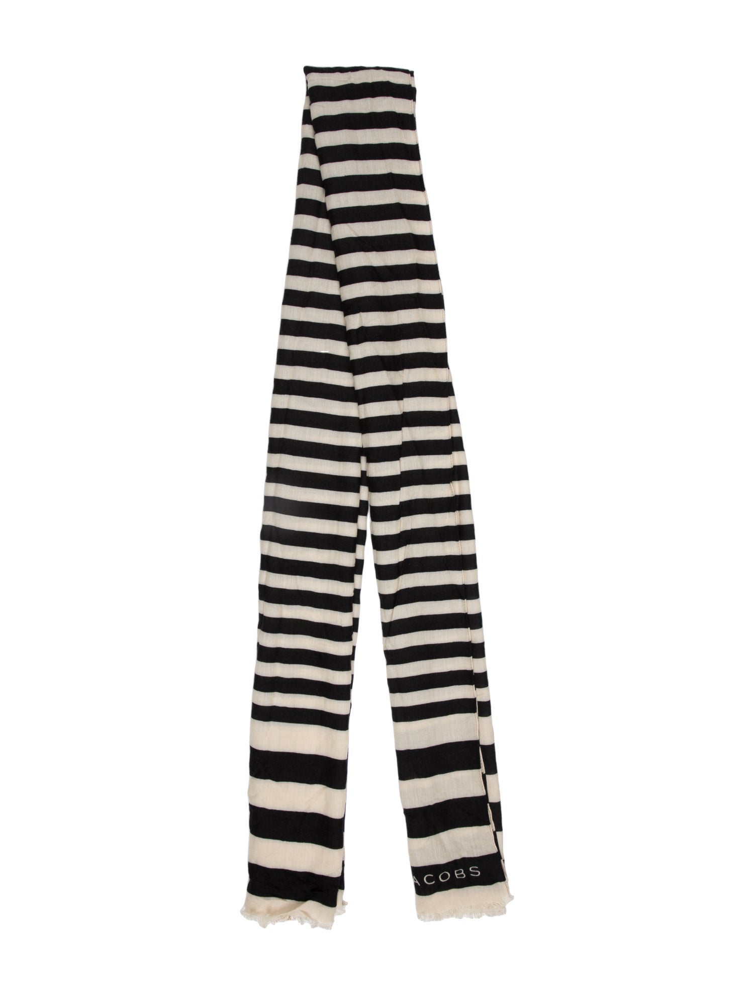 Marc Jacobs Striped Scarf