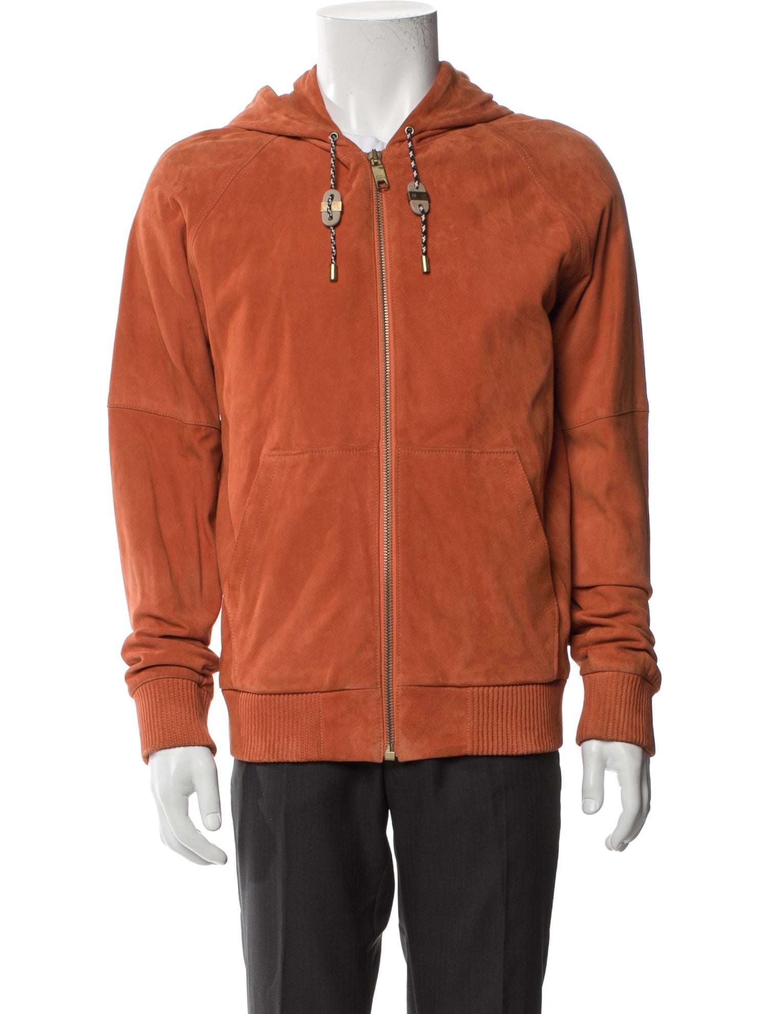 Marc Jacobs Goat Leather Bomber Jacket