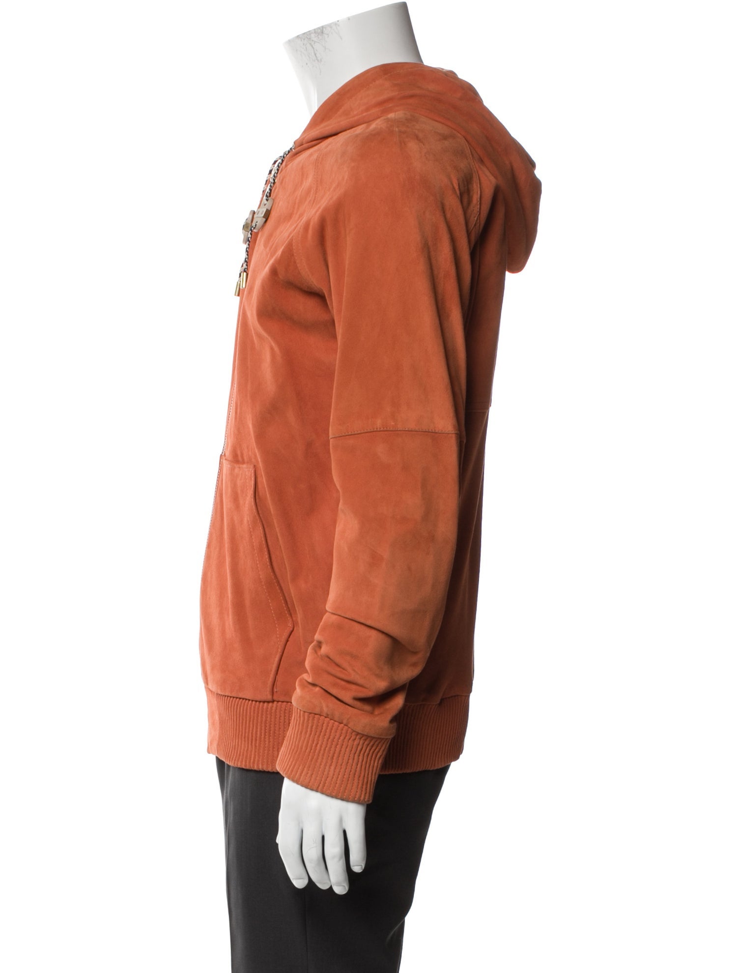 Marc Jacobs Goat Leather Bomber Jacket