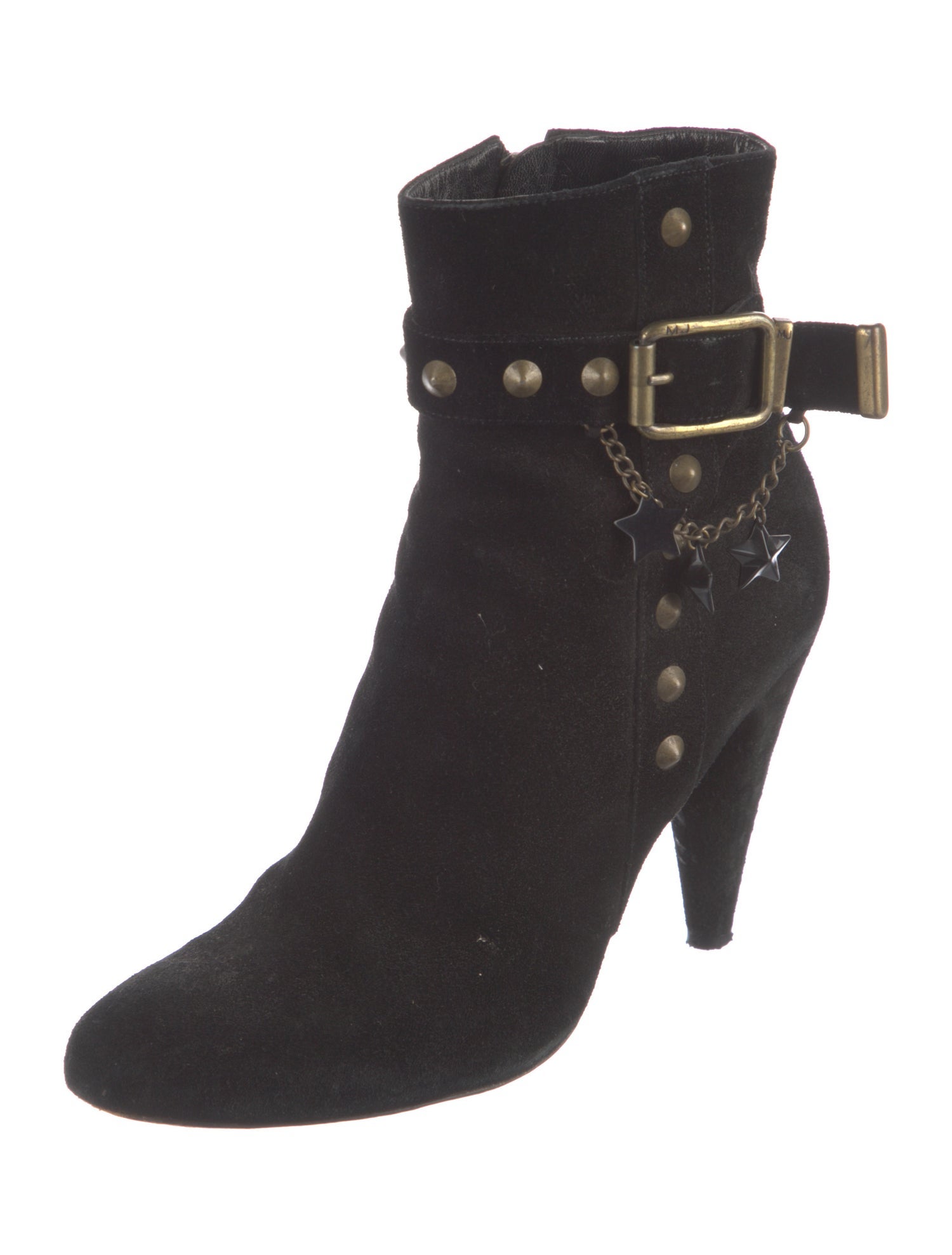 Marc by Marc Jacobs Suede Studded Accents Boots