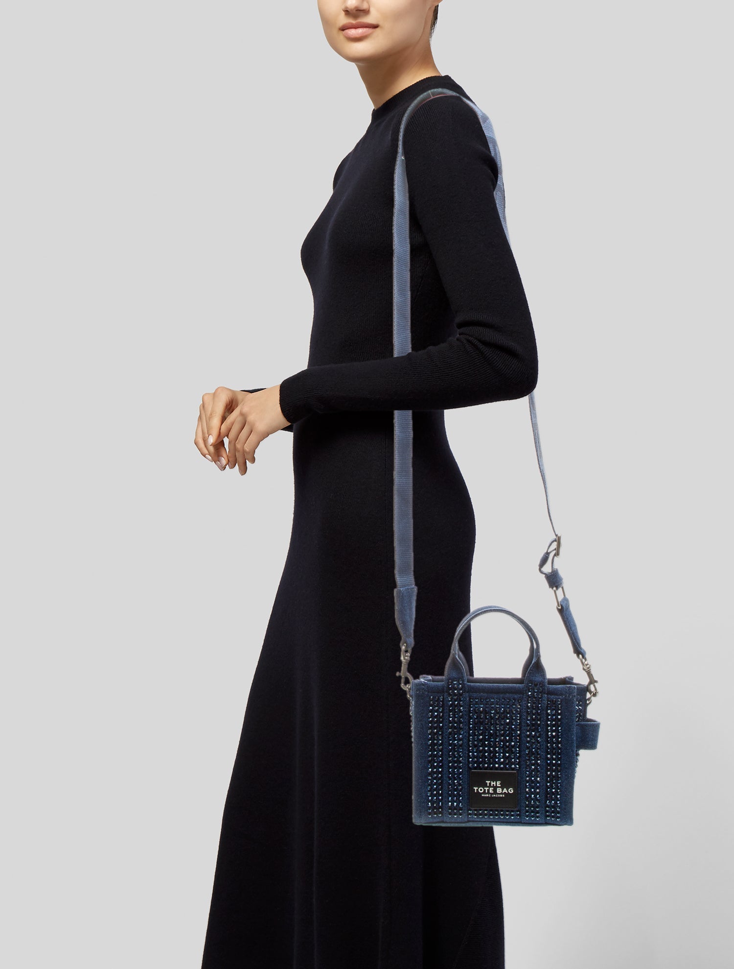 Marc Jacobs Denim Top Handle Bag