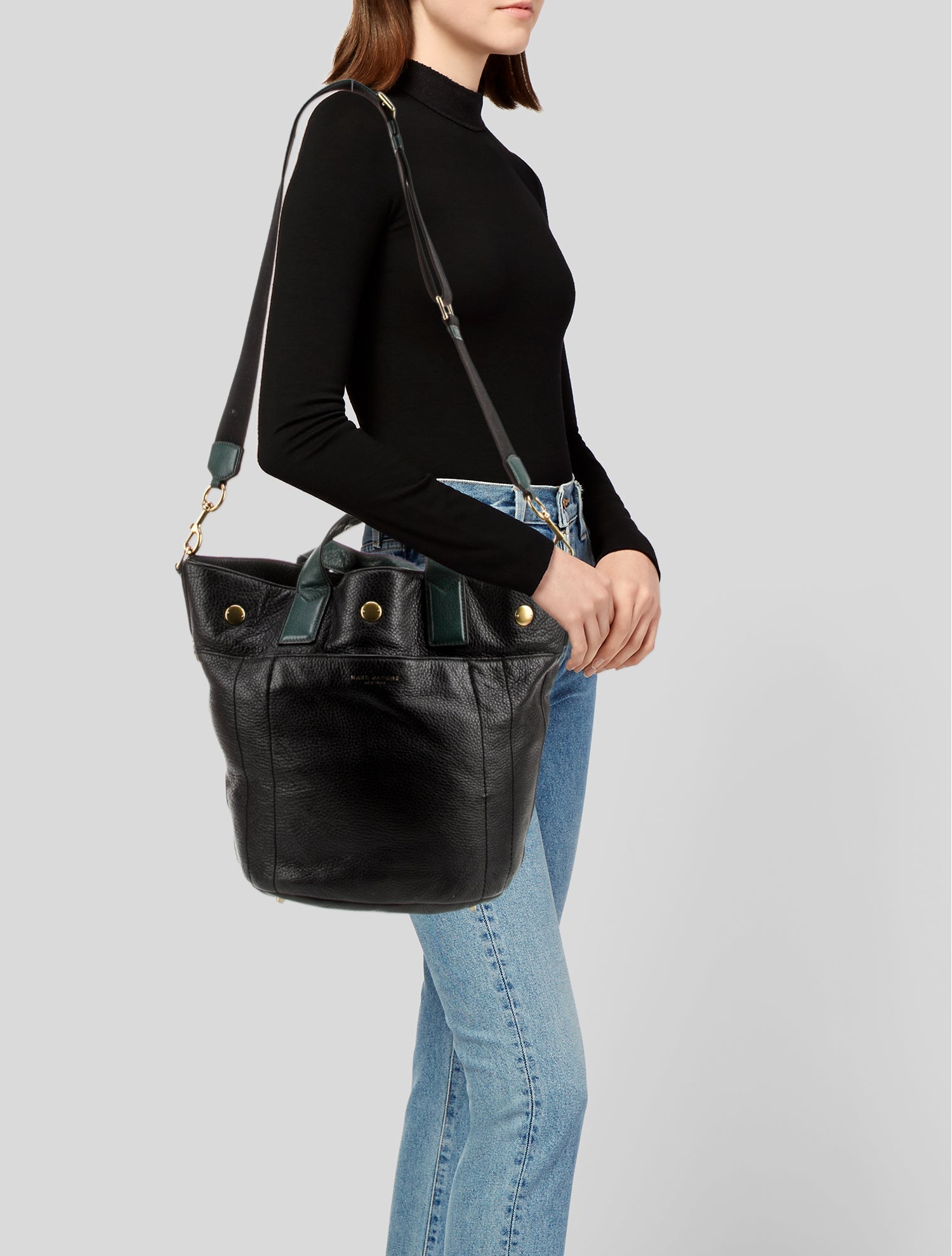 Marc Jacobs Leather Messenger Bag