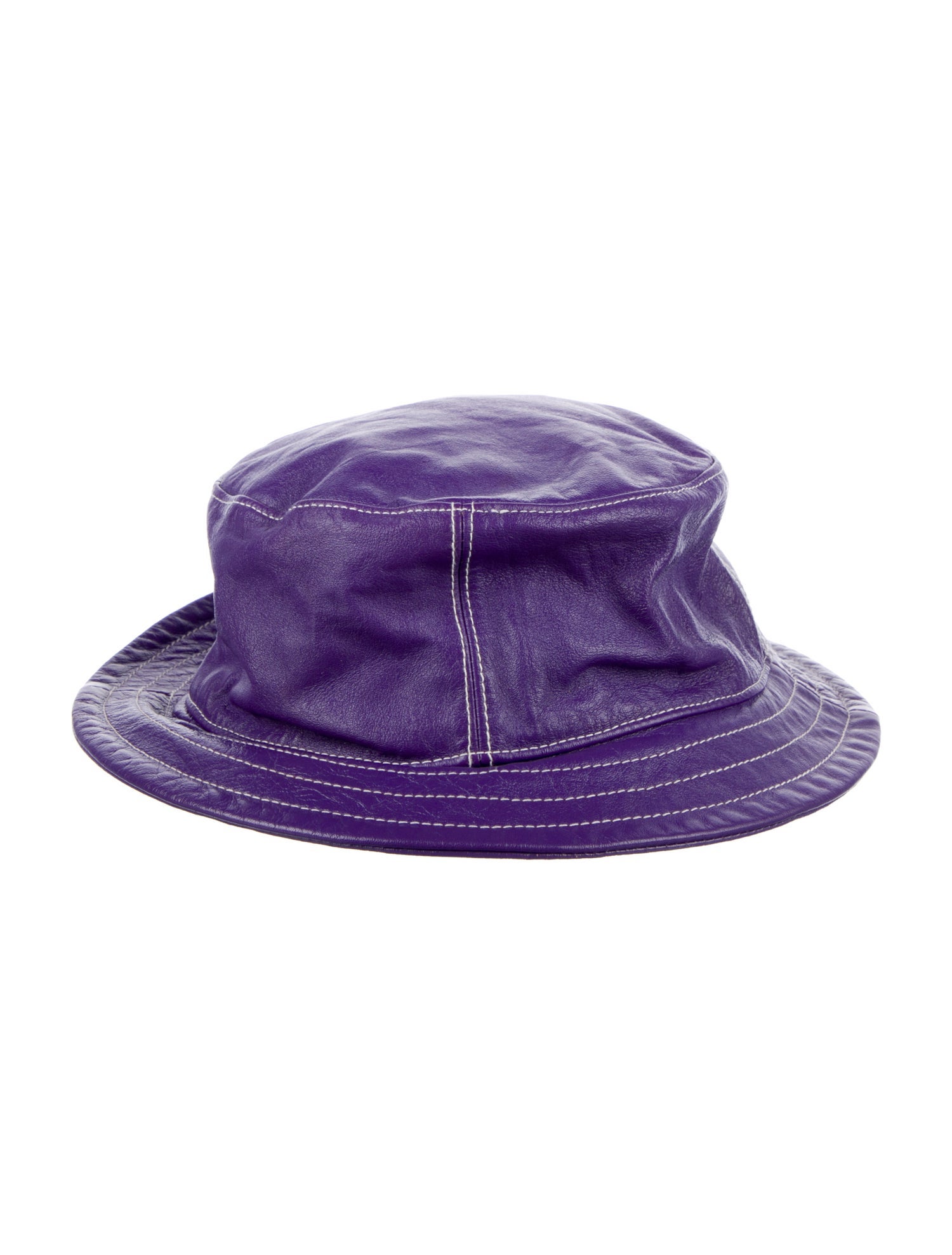 Marc Jacobs Leather Bucket Hat