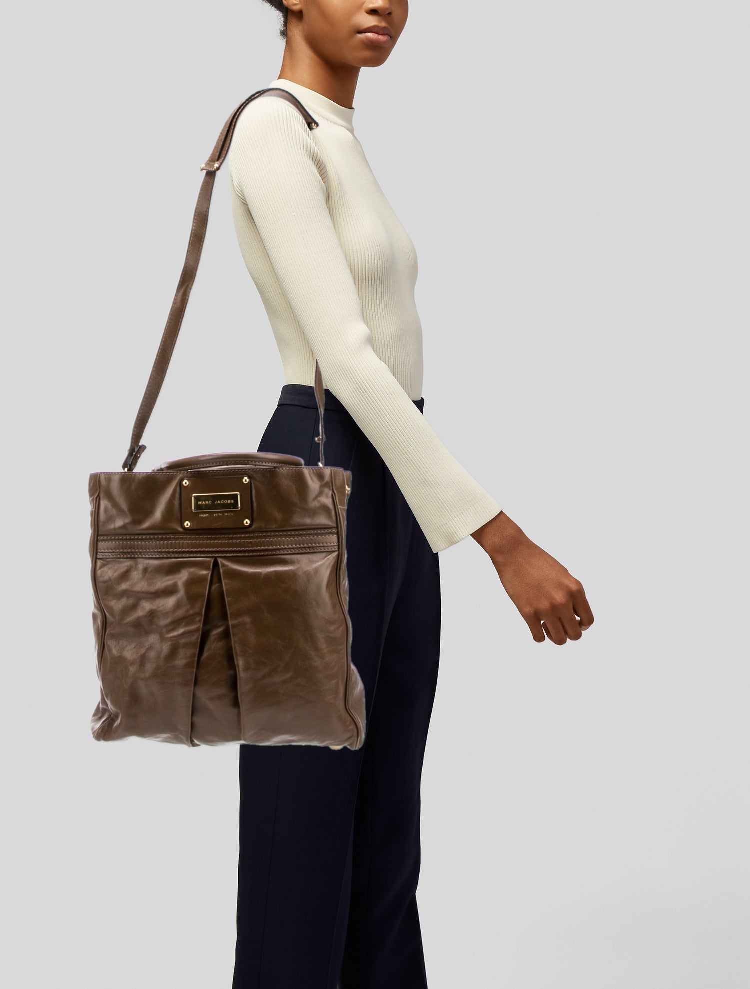 Marc Jacobs Leather Top Handle Bag