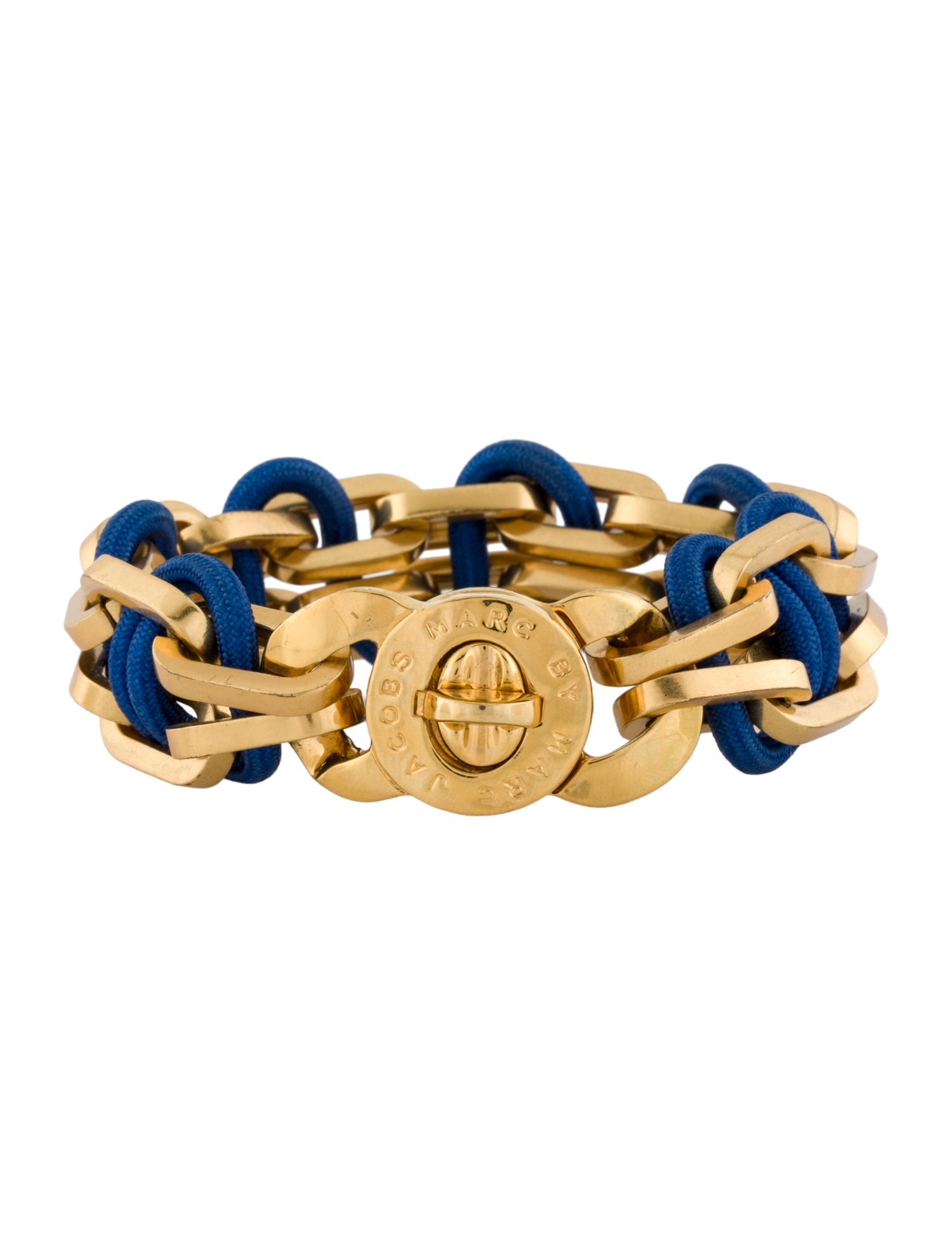 Marc Jacobs Cord Fluoro Turnlock Bracelet