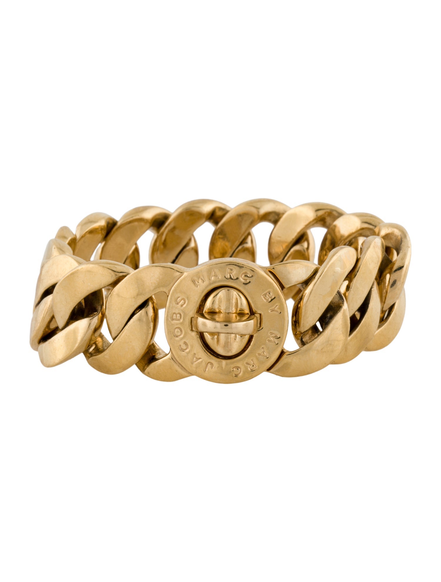 Marc Jacobs "Katie" Turnlock Link Bracelet