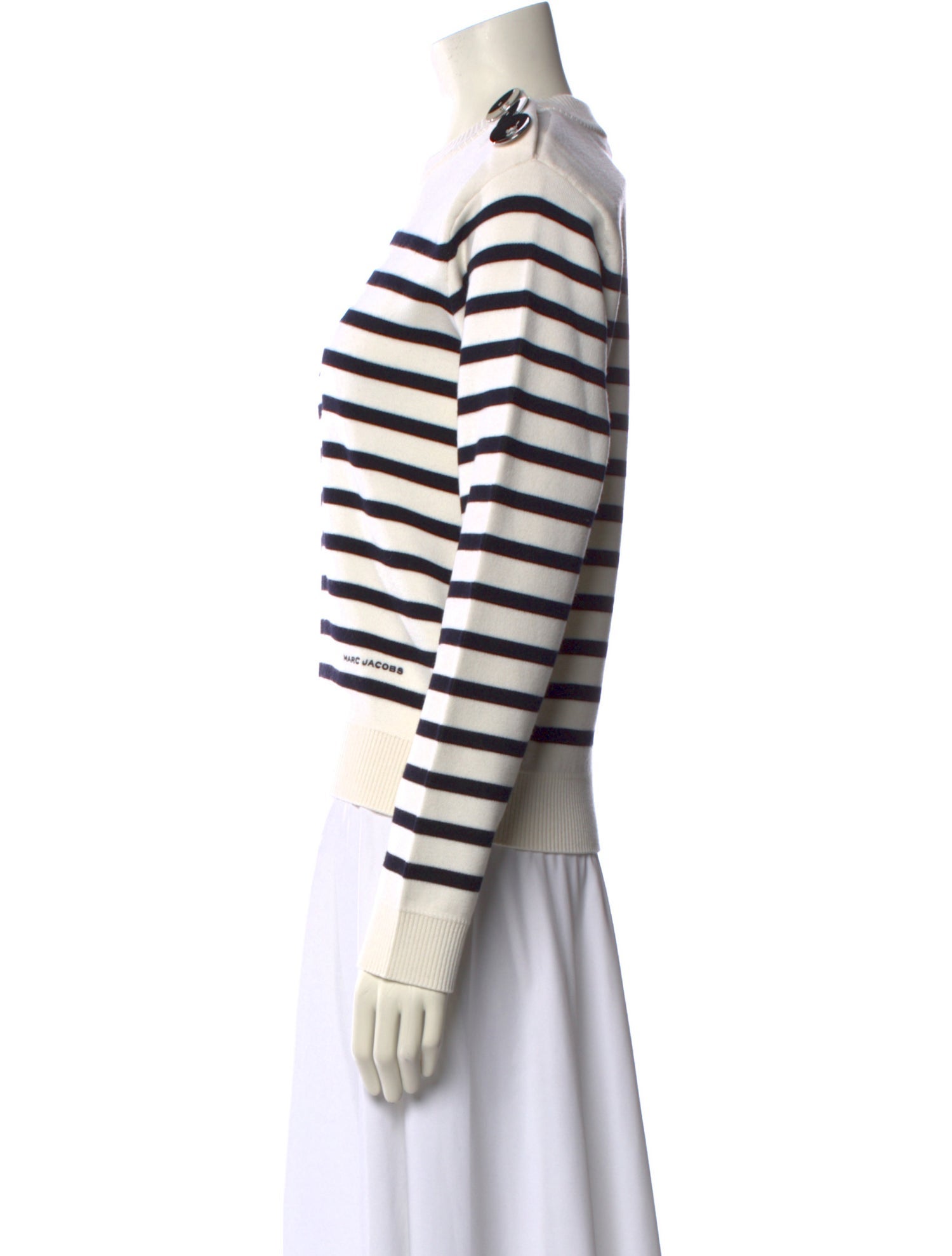 Marc Jacobs Merino Wool Striped Sweater w/ Tags