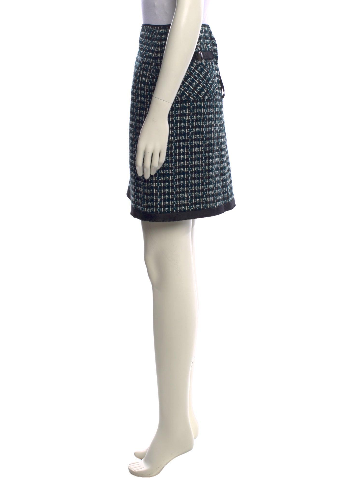 Marc Jacobs Tweed Pattern Mini Skirt