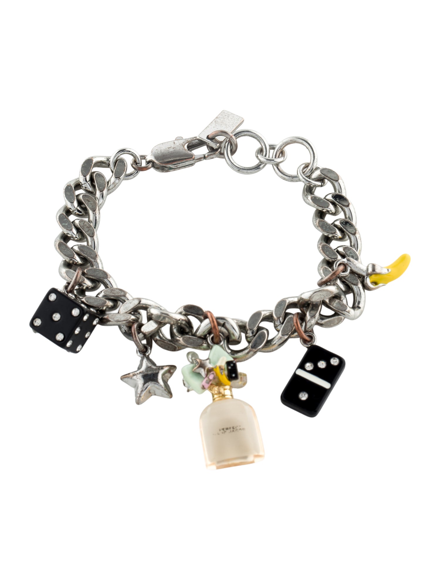 Marc Jacobs Crystal Perfect Charm Bracelet