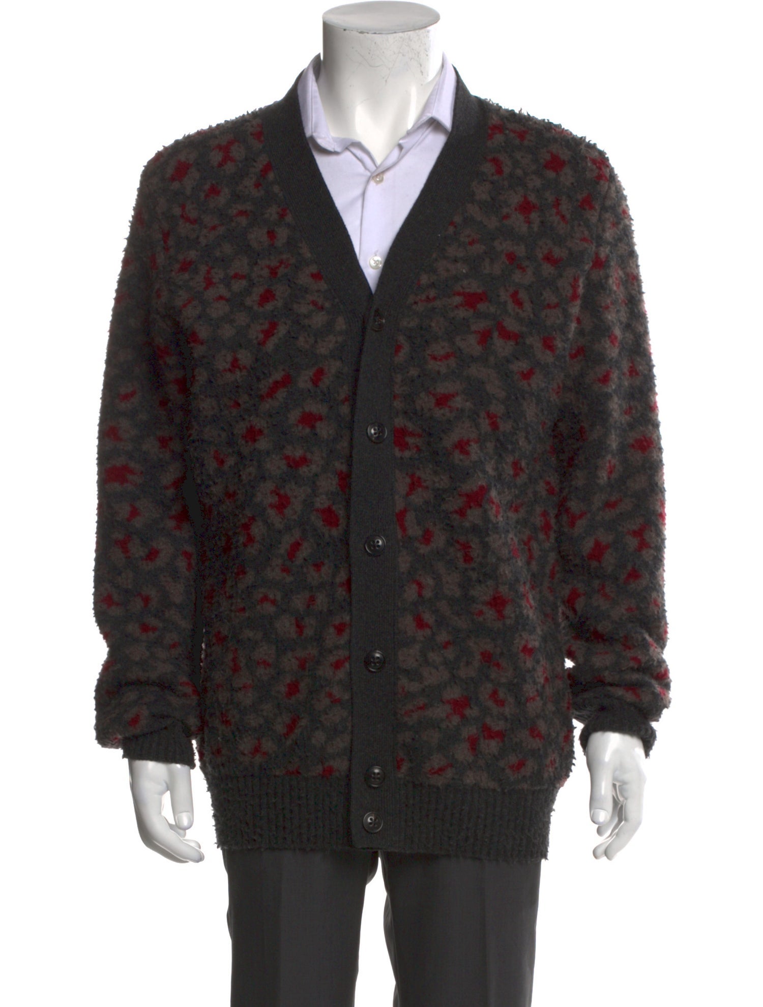 Marc Jacobs Cashmere Printed Cardigan