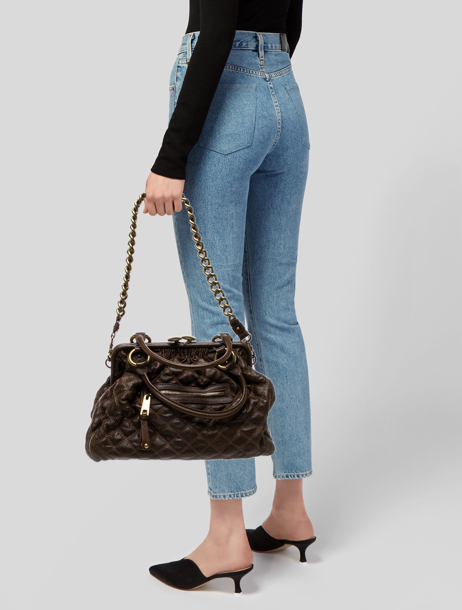 Marc Jacobs Quilted Top Handle Bag