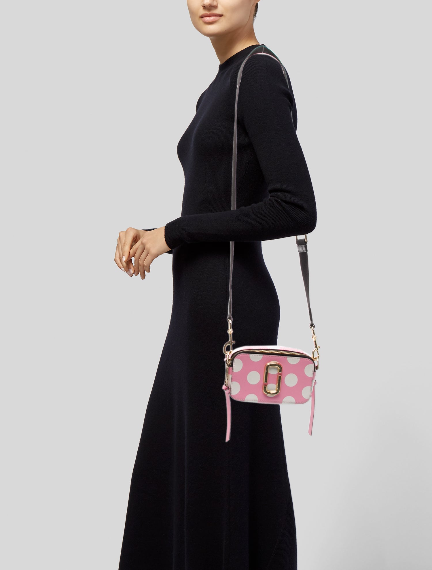 Marc Jacobs Saffiano Leather Crossbody Bag