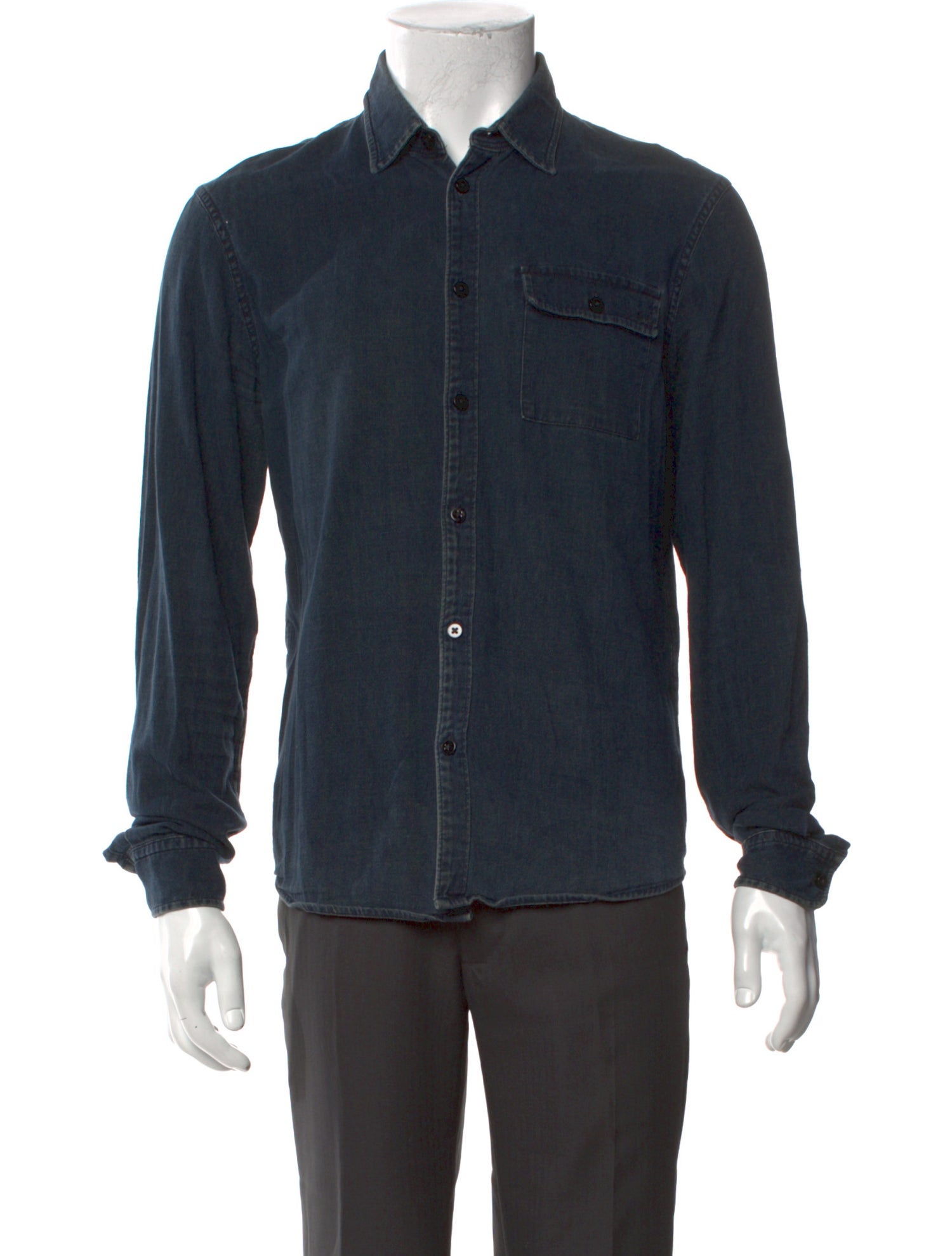Marc Jacobs Long Sleeve Denim Shirt