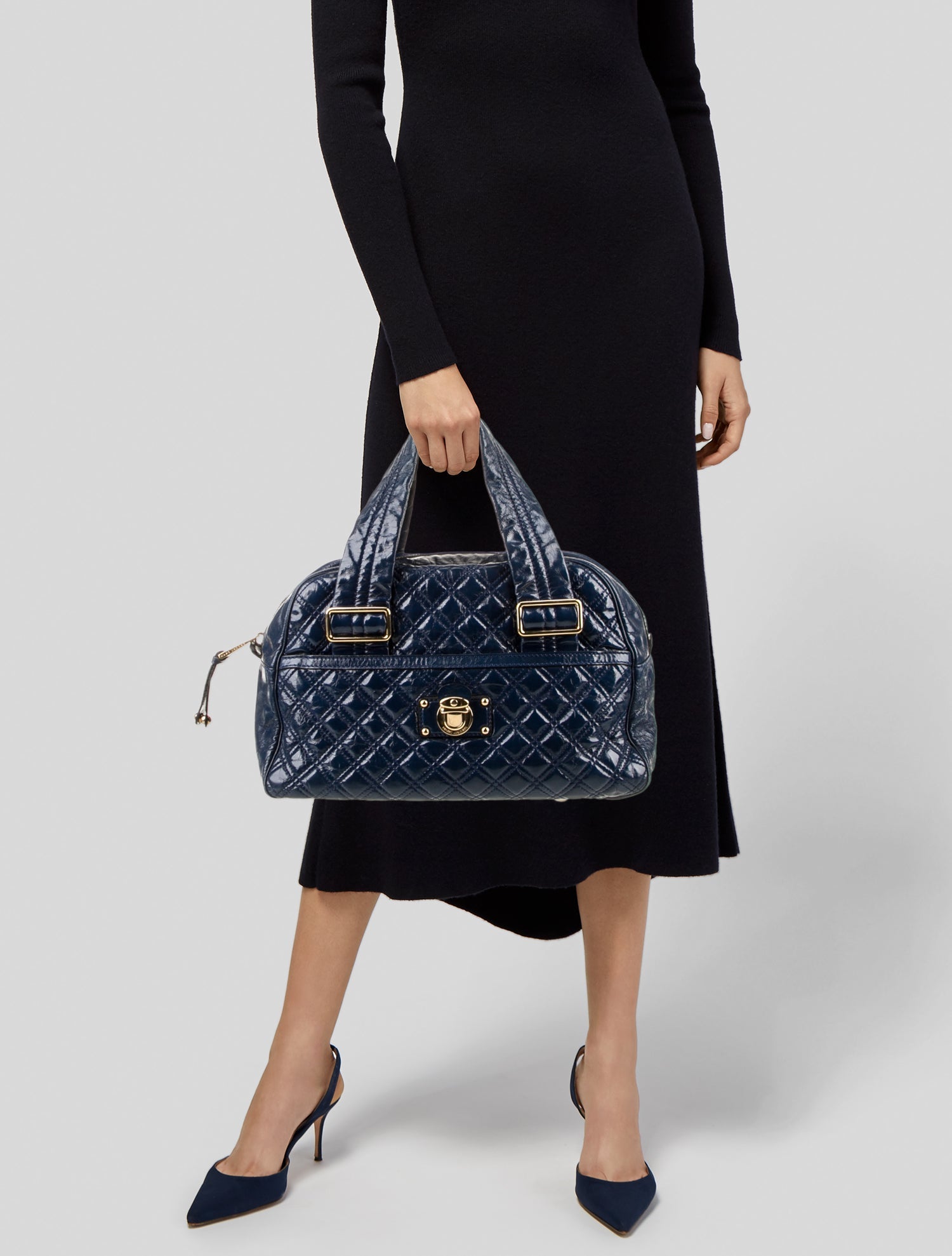 Marc Jacobs Quilted Top Handle Bag