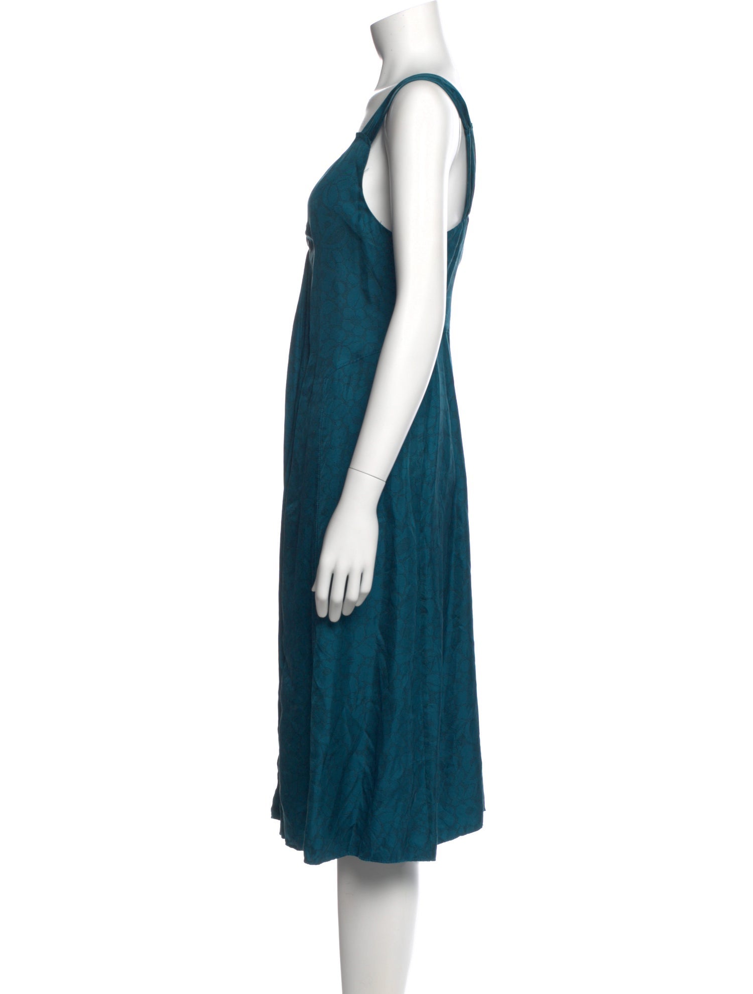 Marc Jacobs Silk Midi Length Dress