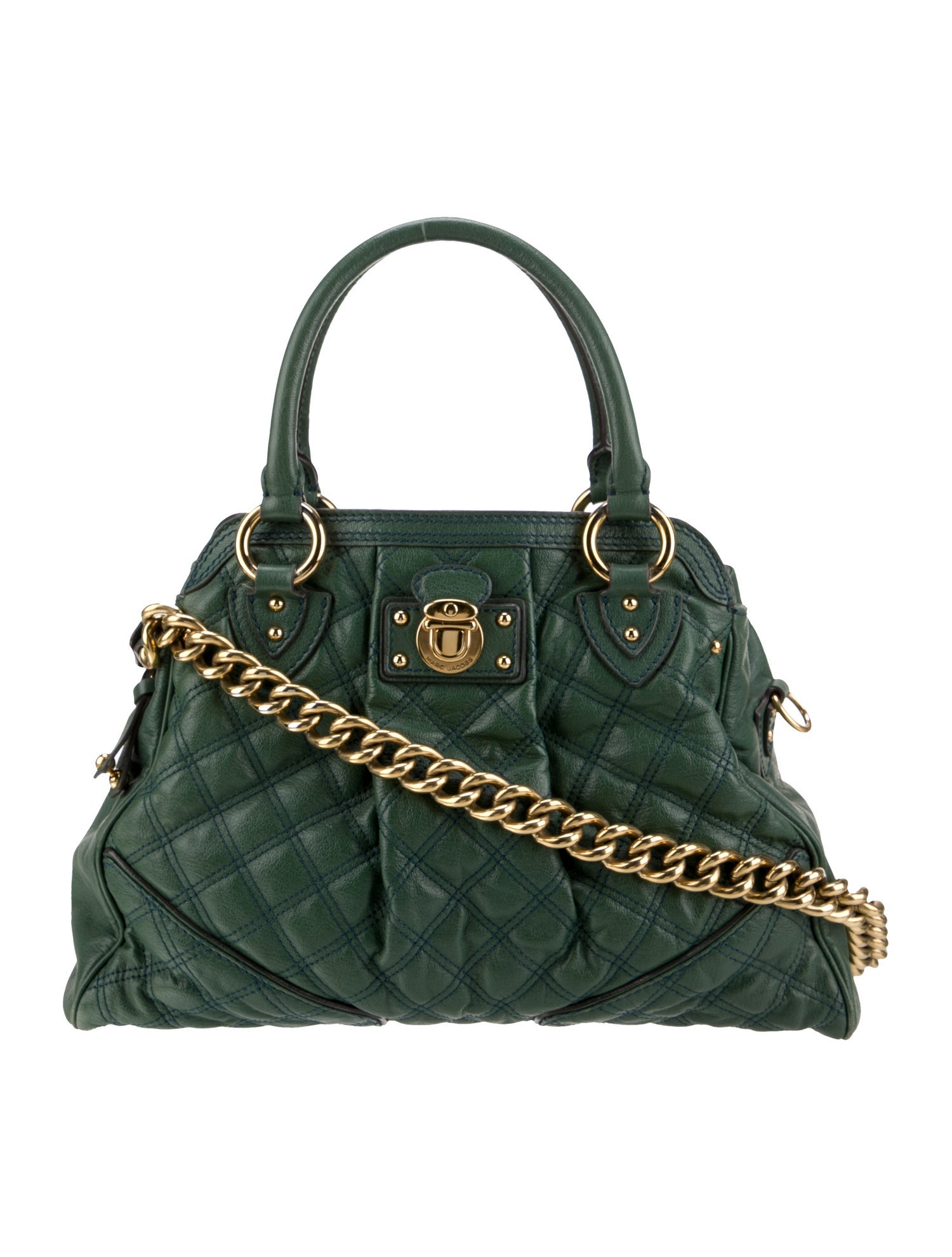 Marc Jacobs Quilted Top Handle Bag