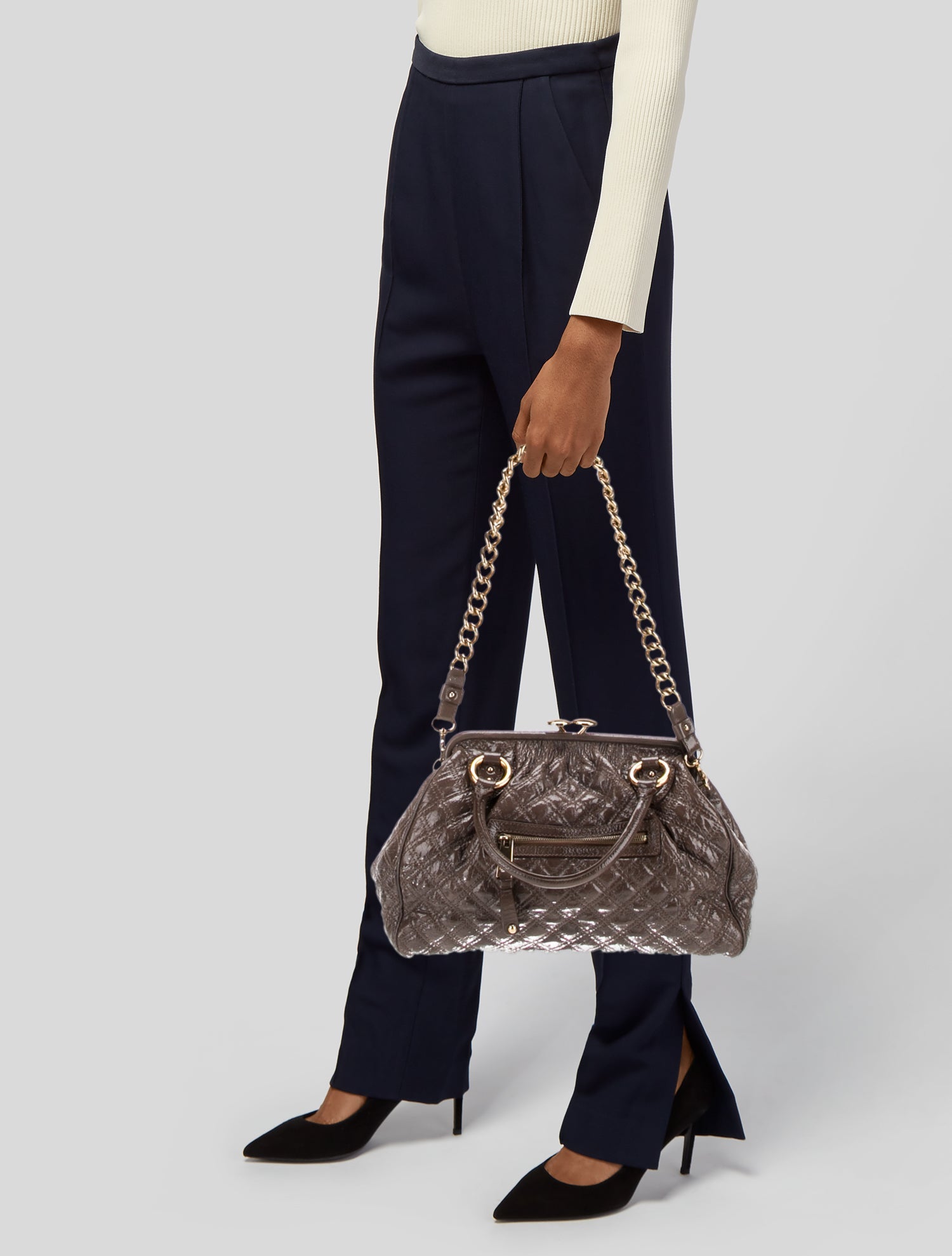 Marc Jacobs Quilted Top Handle Bag