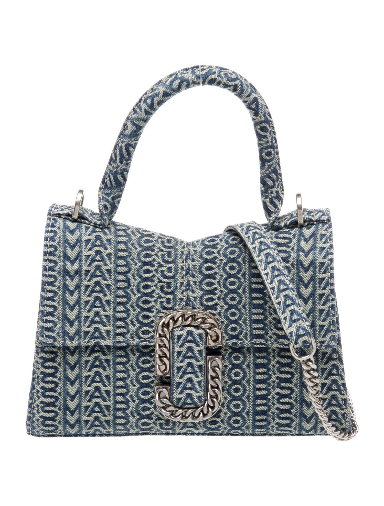 Marc Jacobs Denim Top Handle Bag
