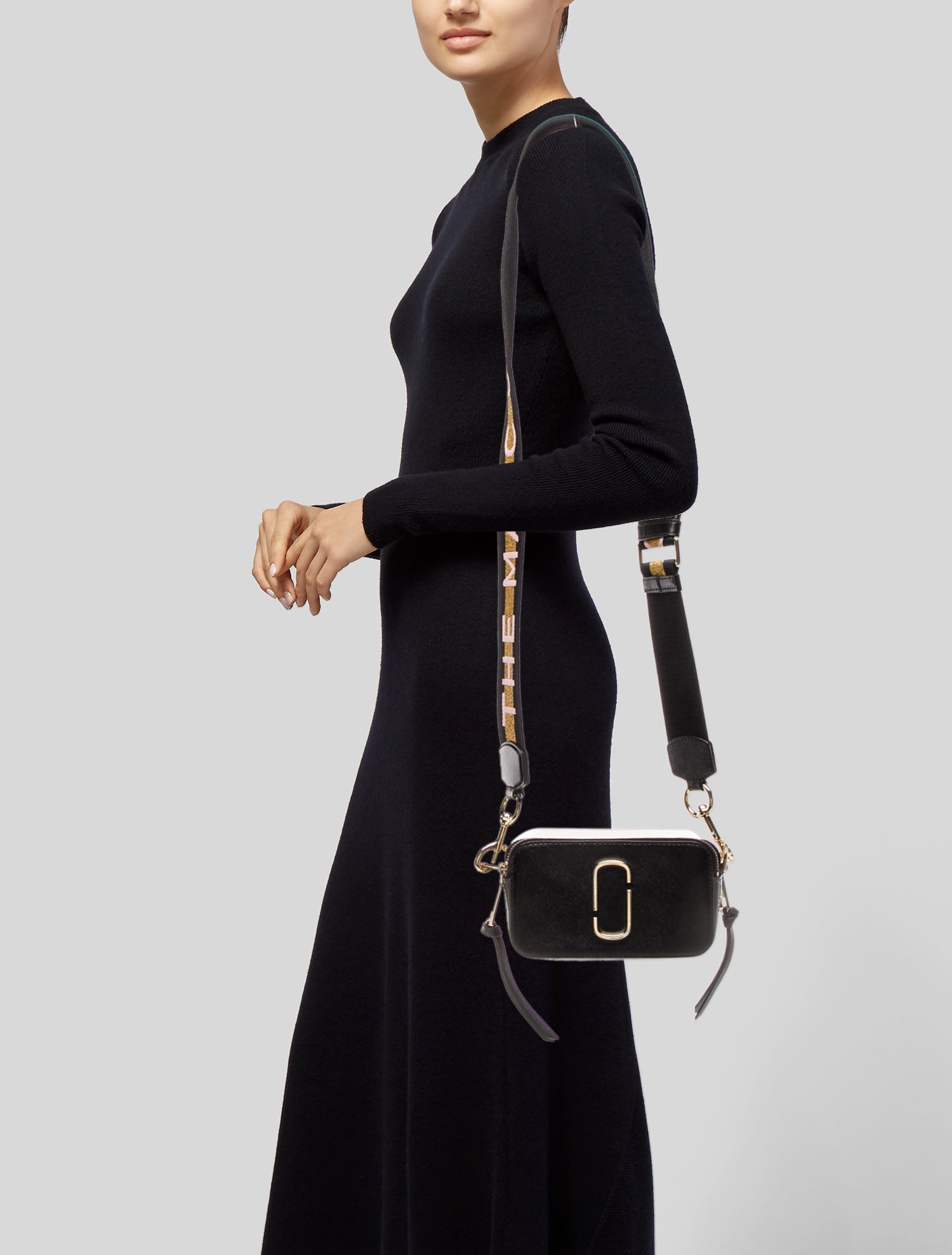 Marc Jacobs Saffiano Leather Crossbody Bag