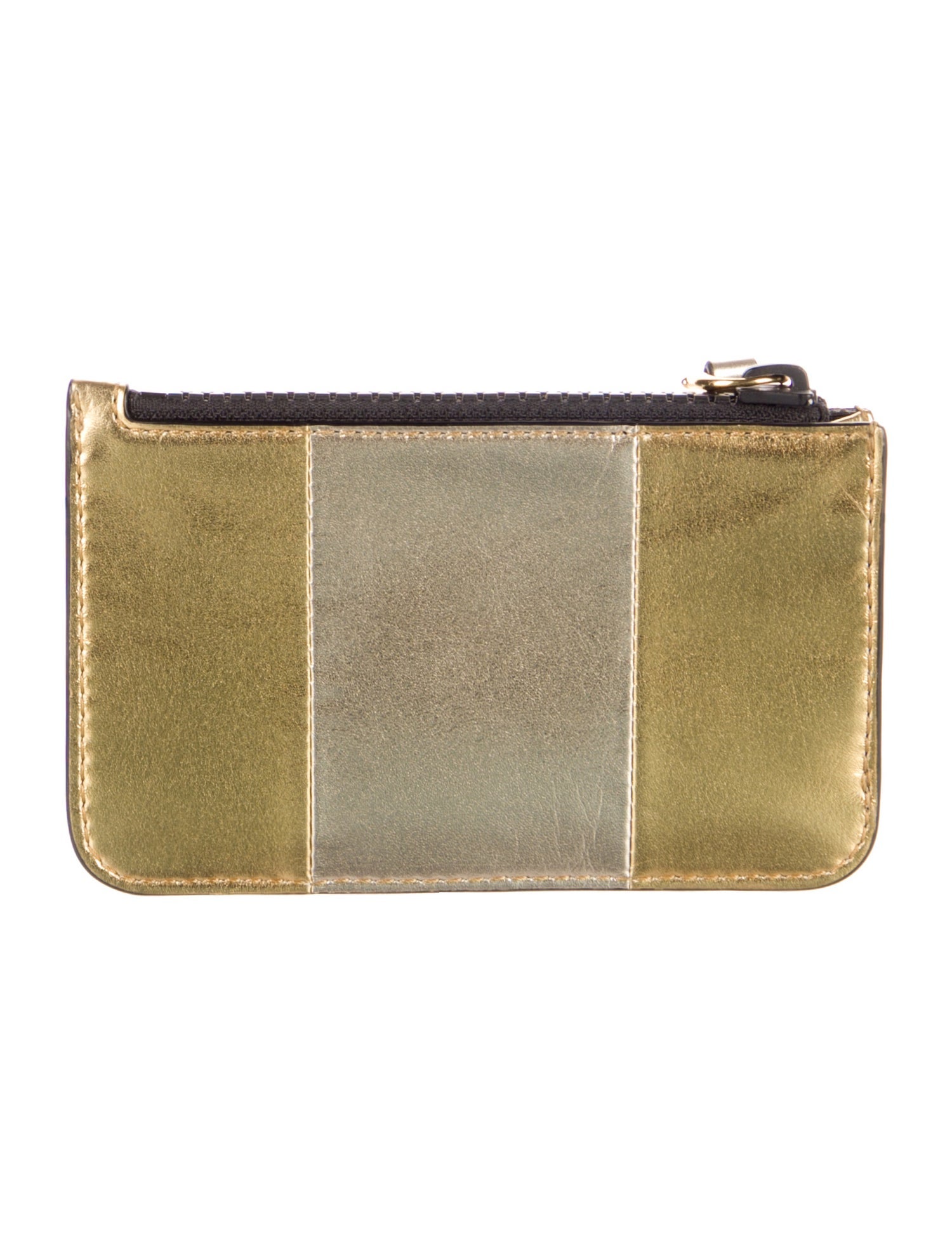 Marc Jacobs Leather Colorblock Pattern Wallet