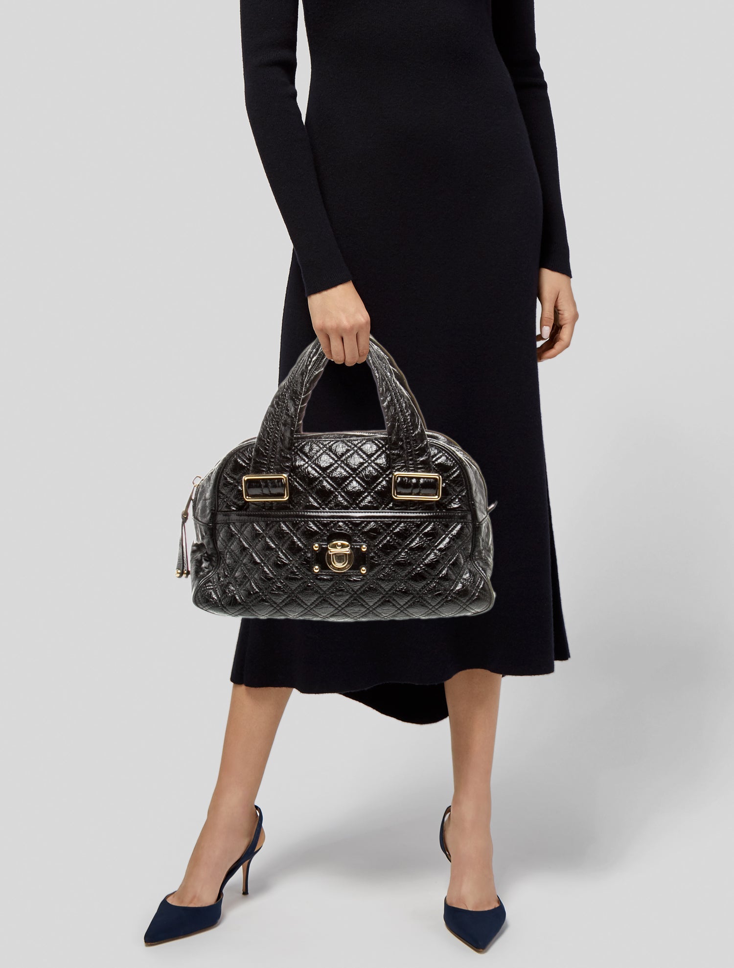 Marc Jacobs Quilted Top Handle Bag
