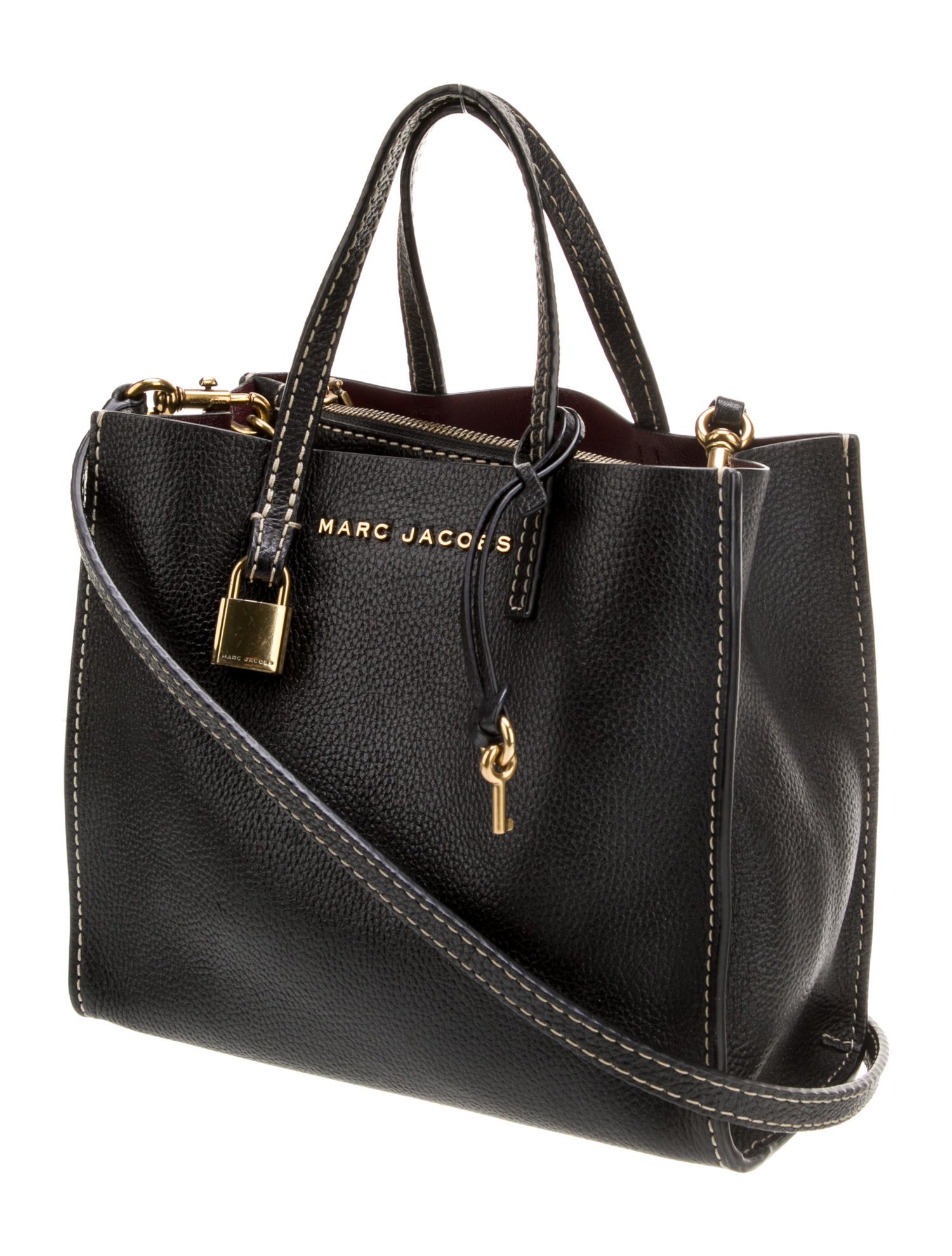 Marc Jacobs Leather Top Handle Bag