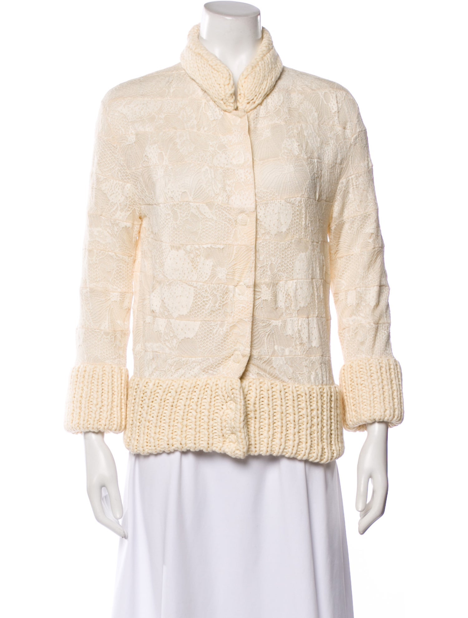 Marc Jacobs Cashmere Printed Jacket