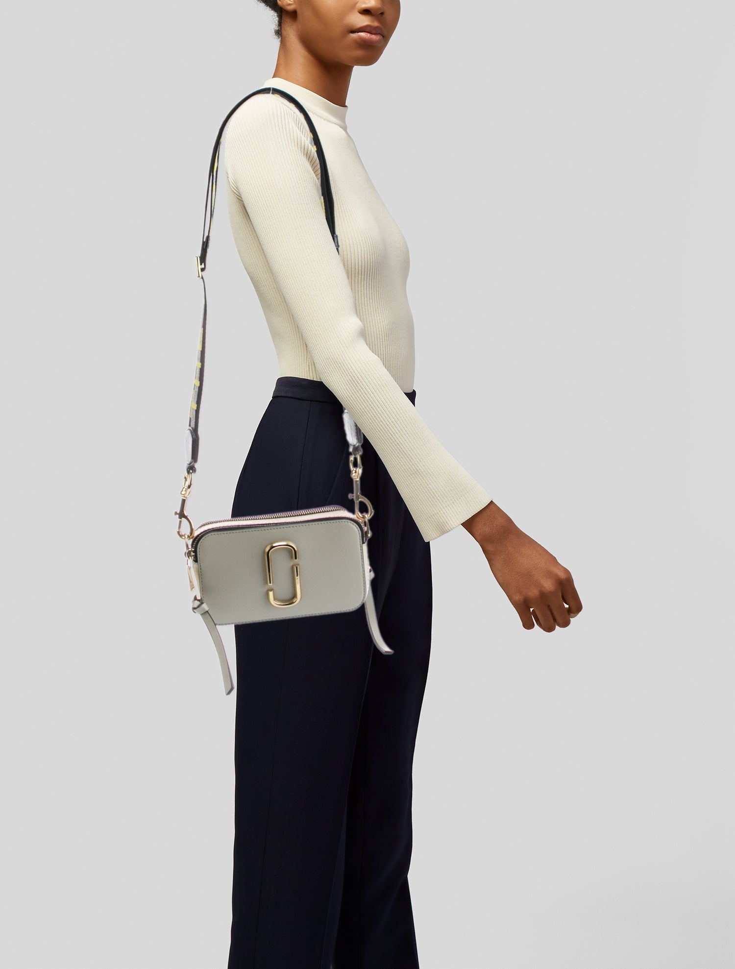 Marc Jacobs Saffiano Leather Crossbody Bag