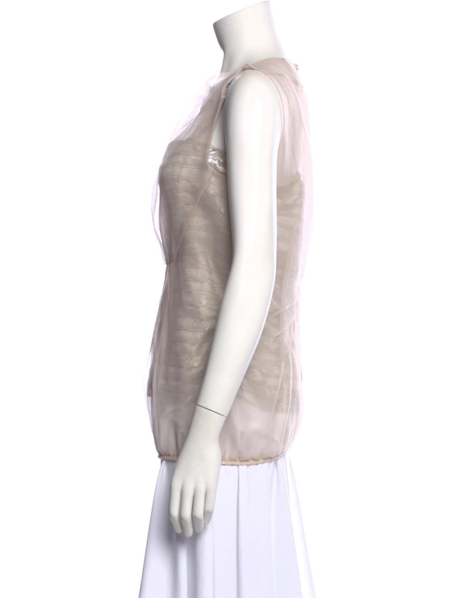 Marc Jacobs Striped Bateau Neckline Top