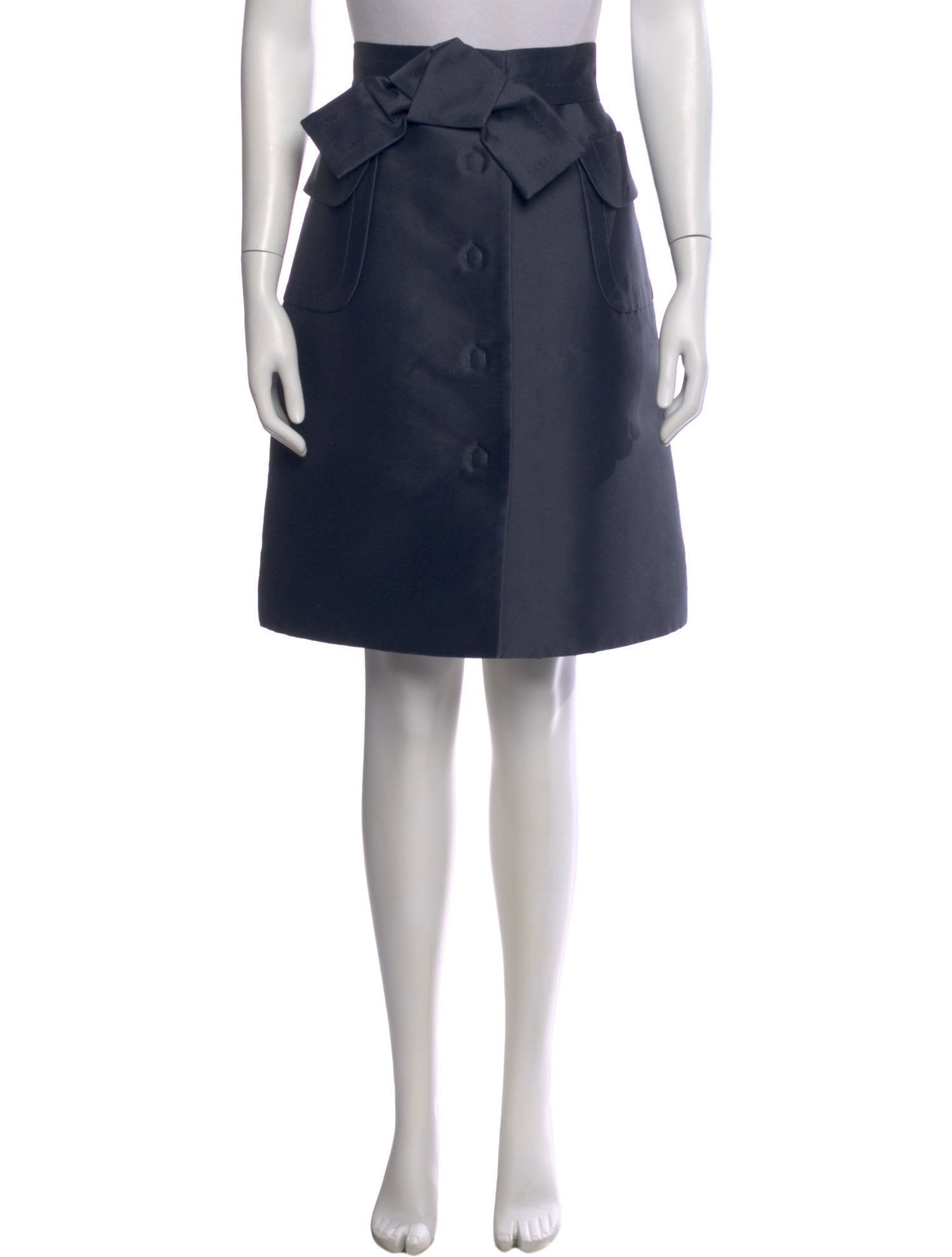 Marc Jacobs Bow Accents Knee-Length Skirt