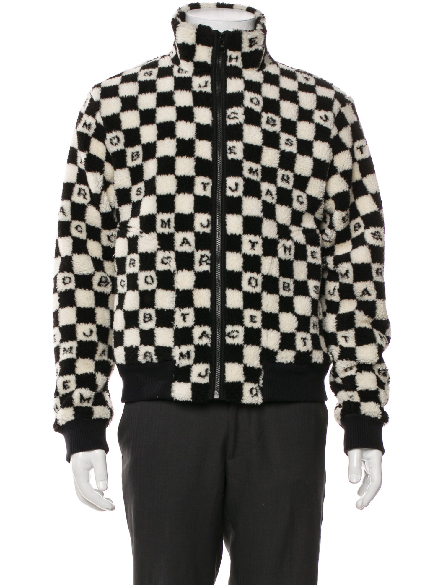 Marc Jacobs Plaid Print Jacket