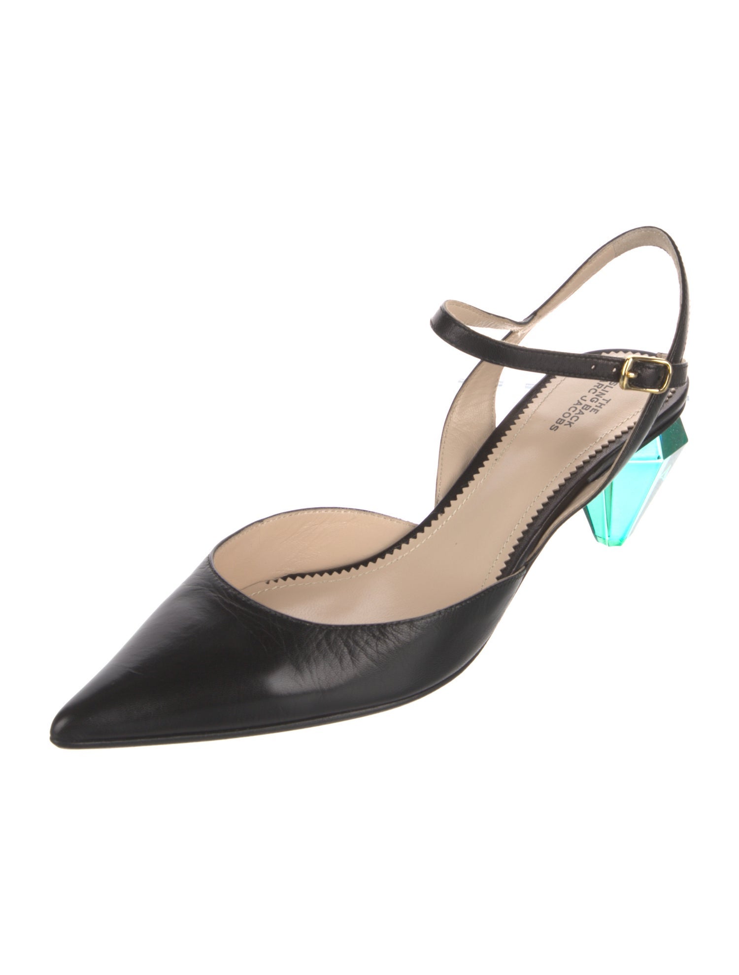 Marc Jacobs Leather Slingback Pumps