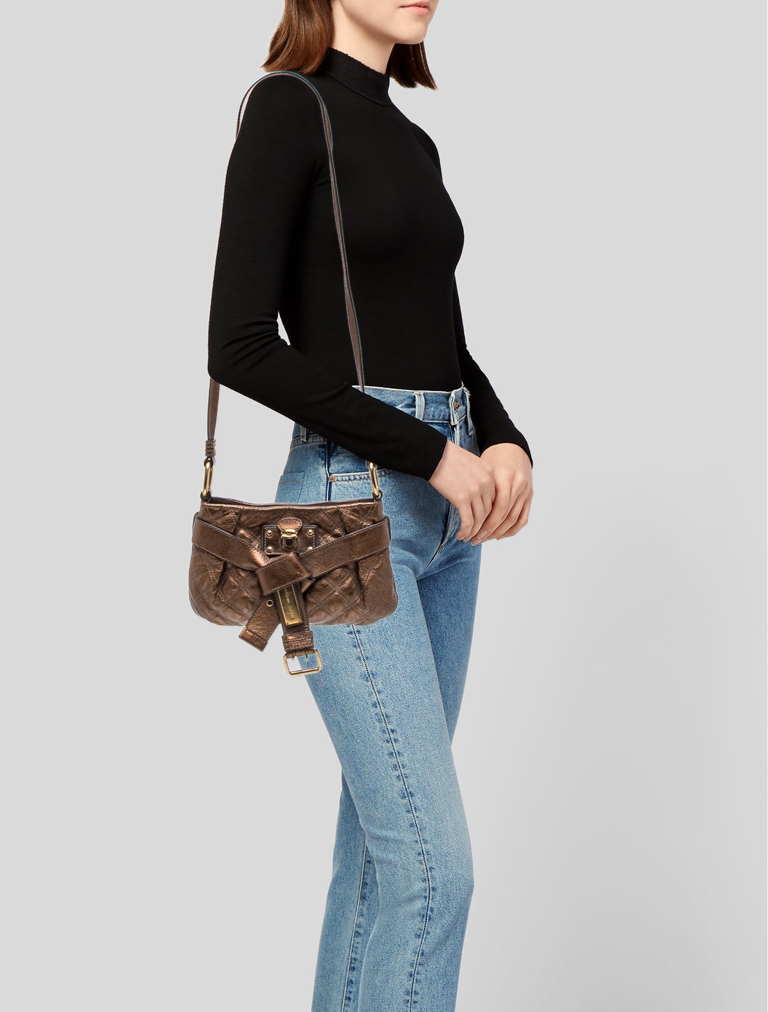 Marc Jacobs Quilted Messenger Bag