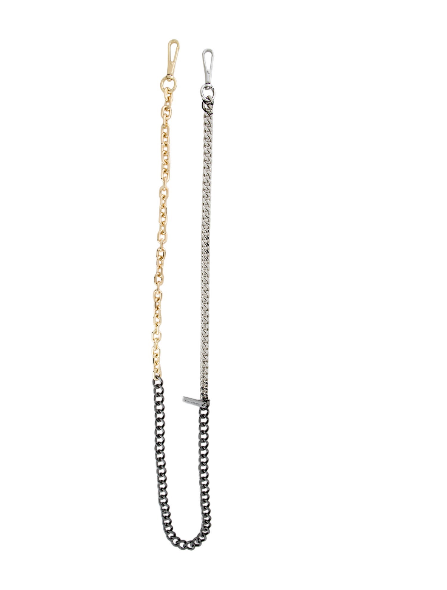 Marc Jacobs Tri Color Metal Chain Strap w/Tags