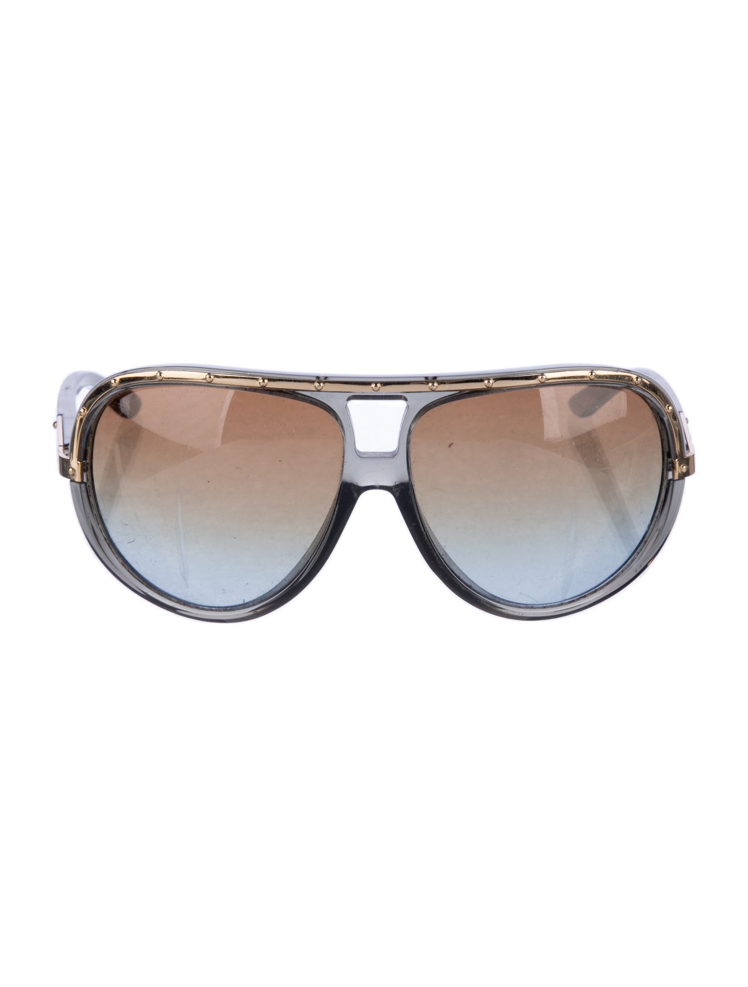 Marc Jacobs Aviator Gradient Sunglasses