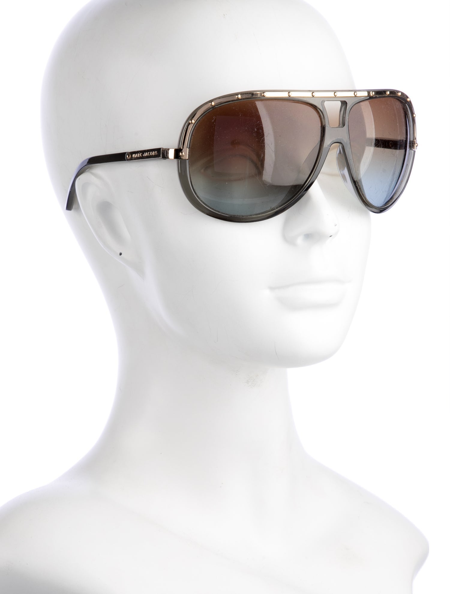 Marc Jacobs Aviator Gradient Sunglasses