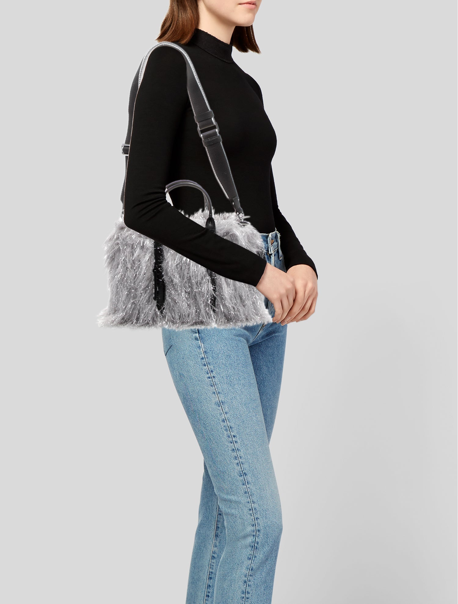 Marc Jacobs Fur Shoulder Bag w/ Tags