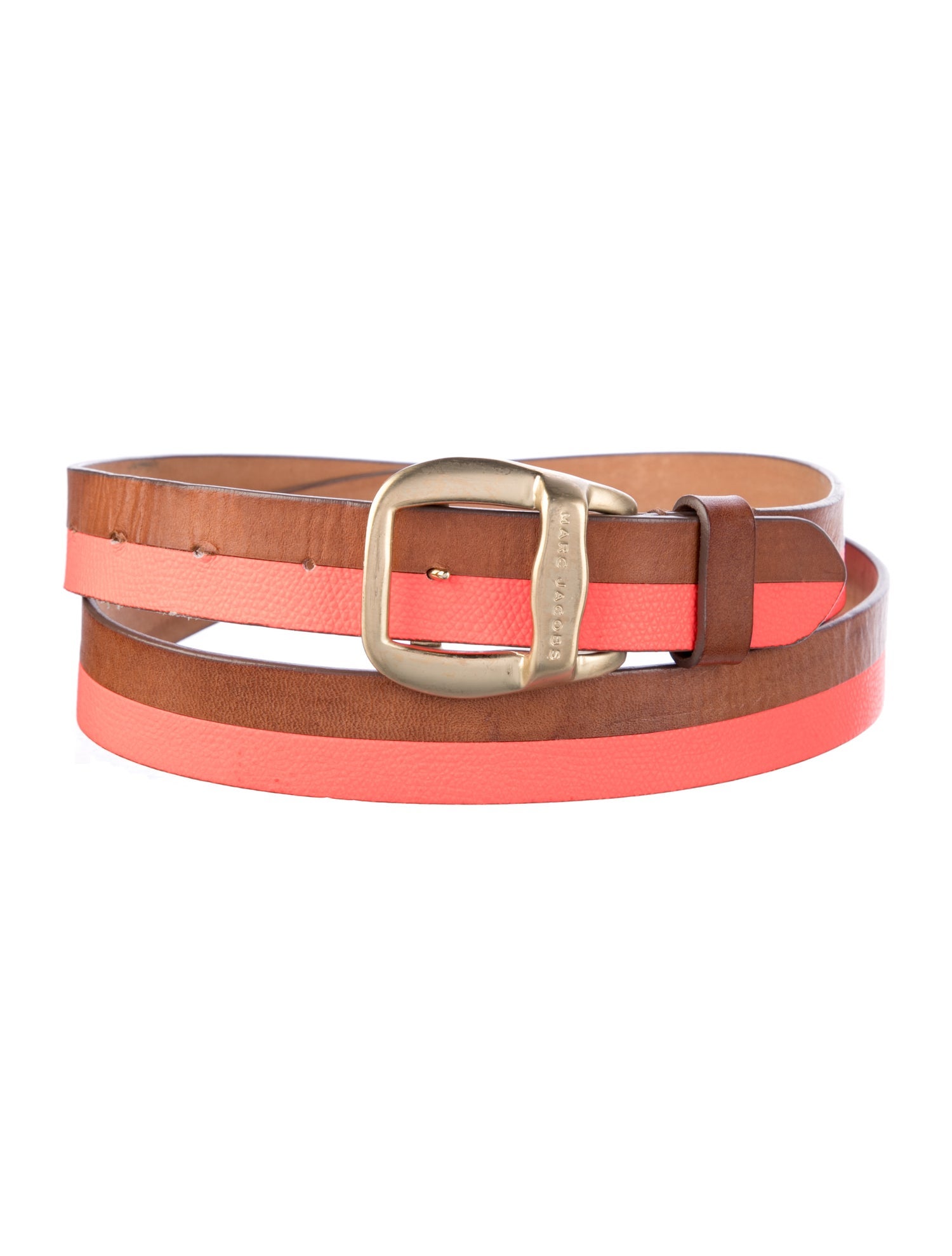 Marc Jacobs Skinny Leather Belt