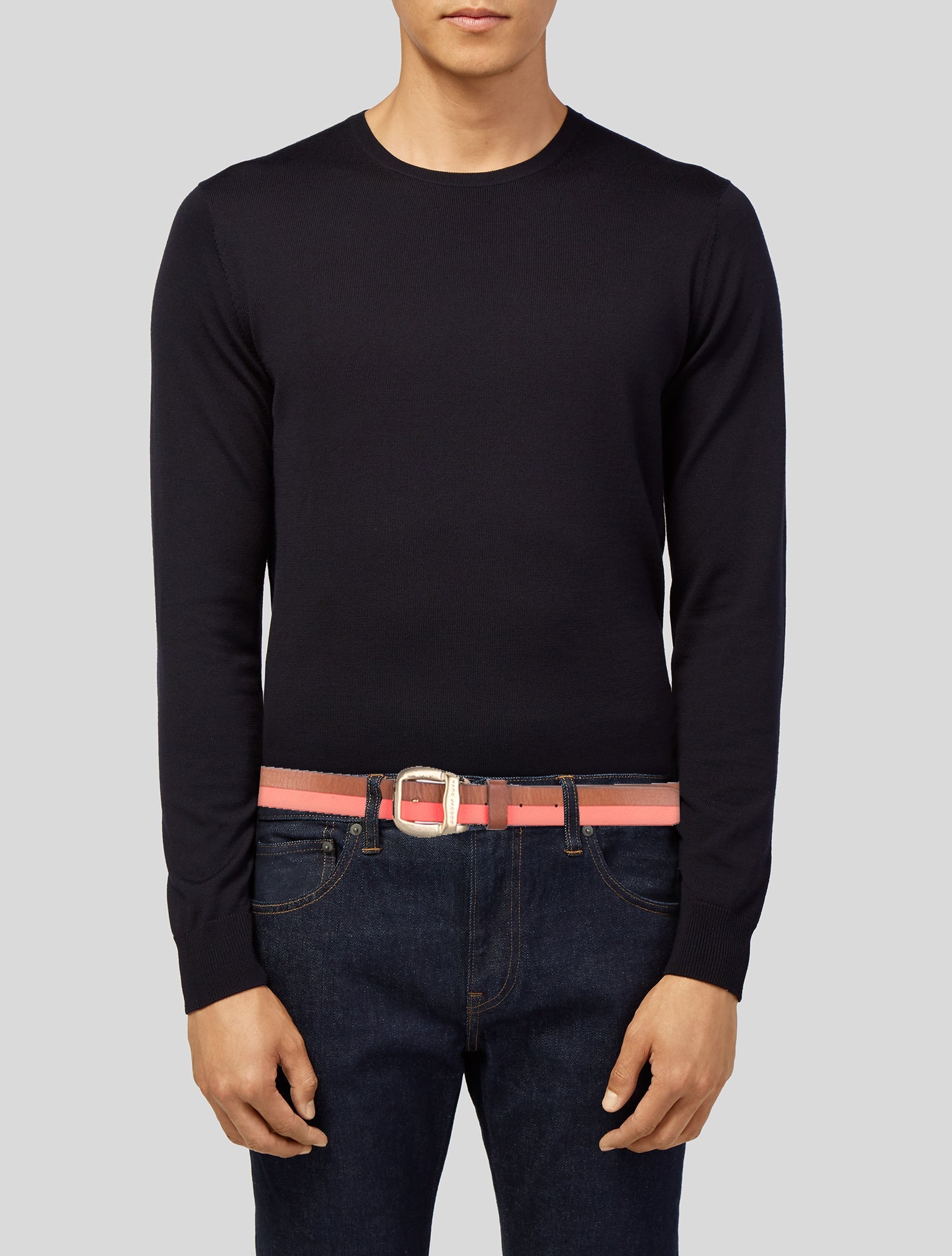 Marc Jacobs Skinny Leather Belt