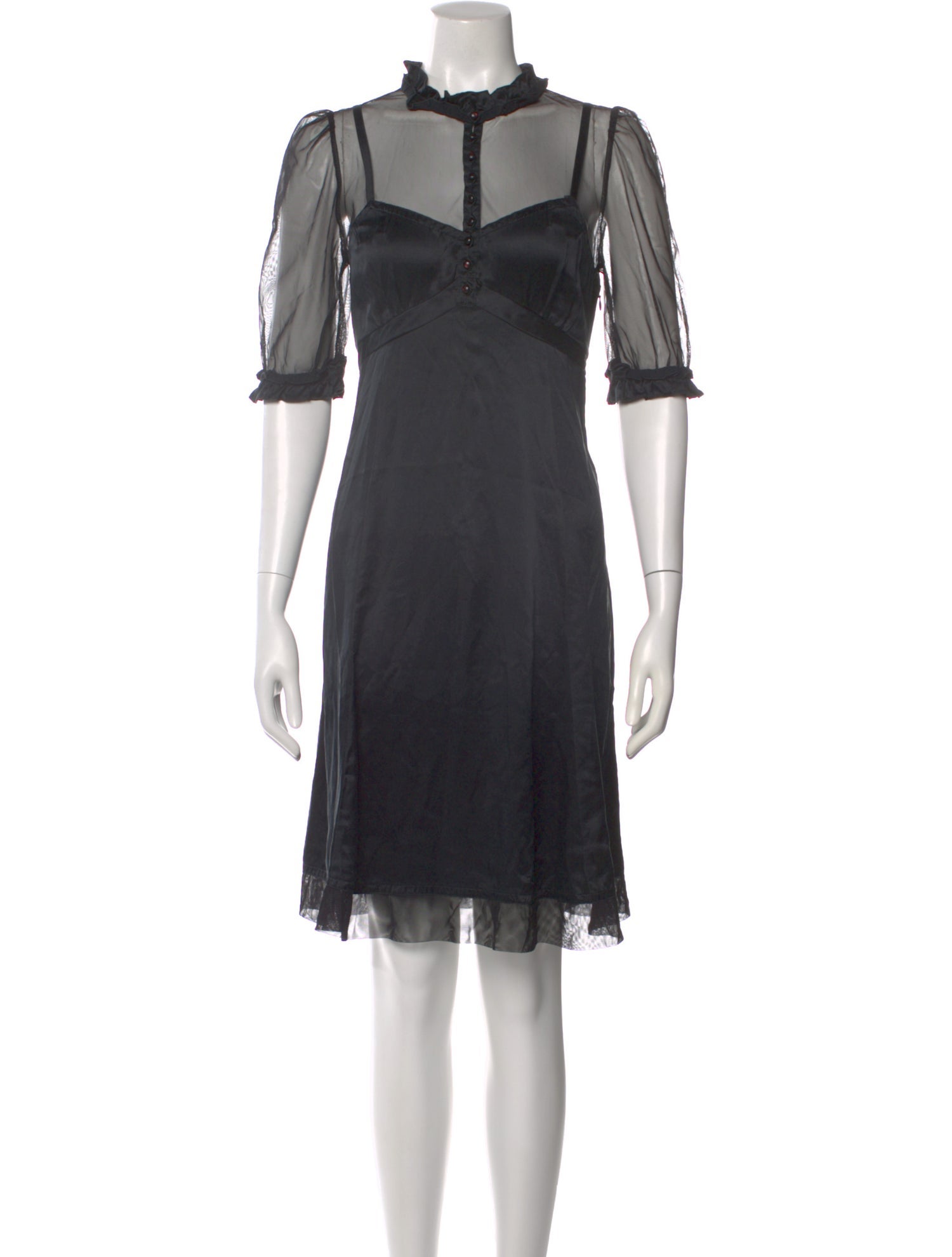 Marc Jacobs Silk Knee-Length Dress