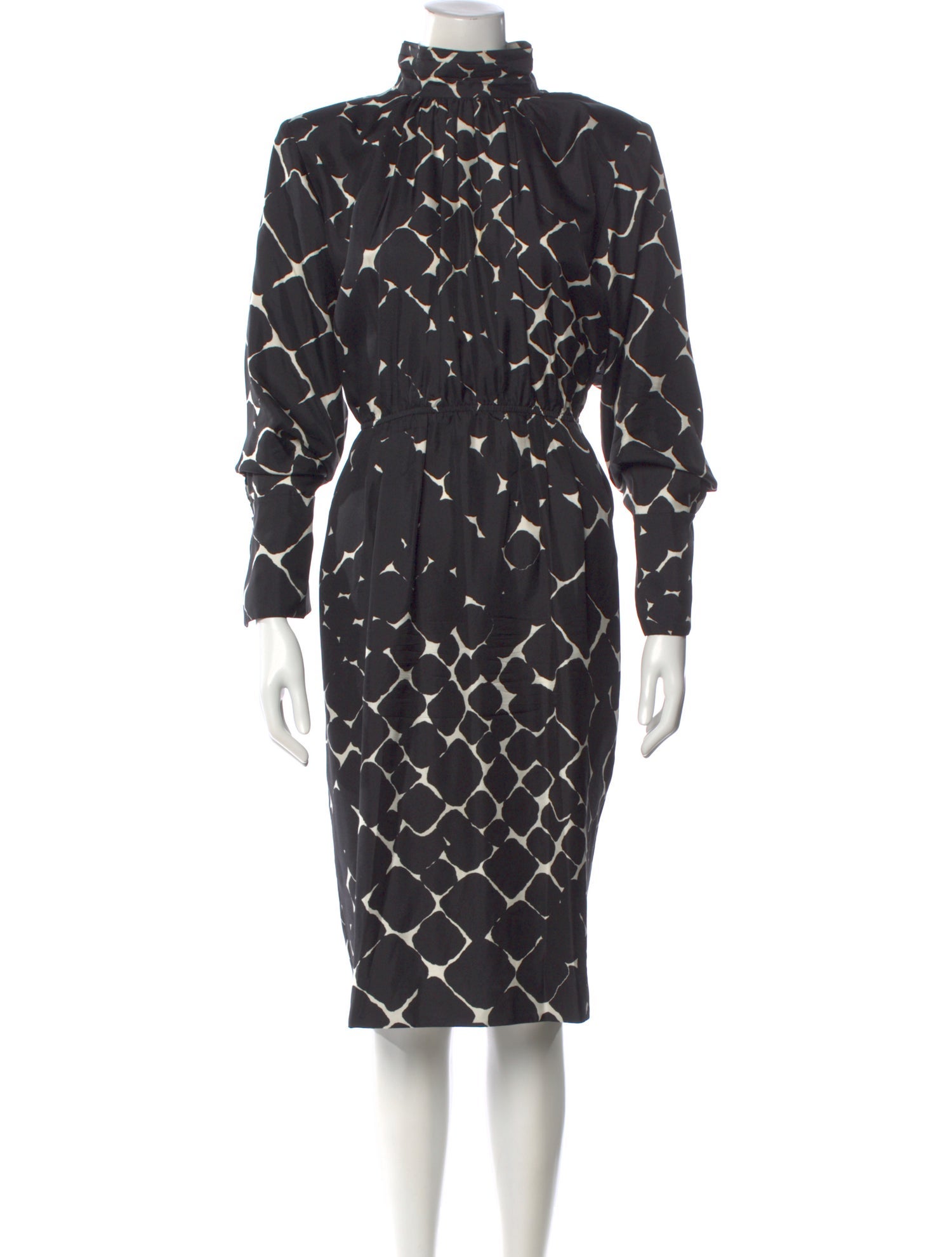 Marc Jacobs Silk Midi Length Dress