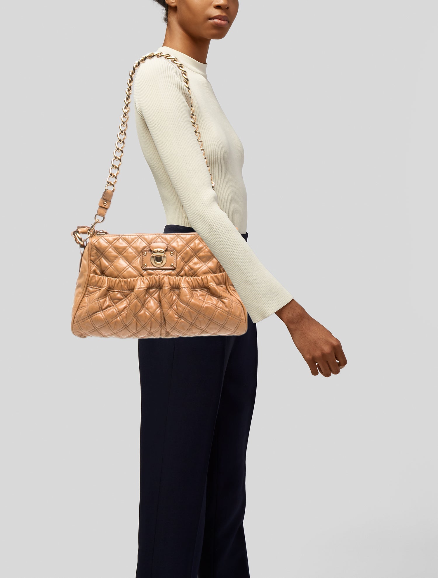 Marc Jacobs Quilted Top Handle Bag