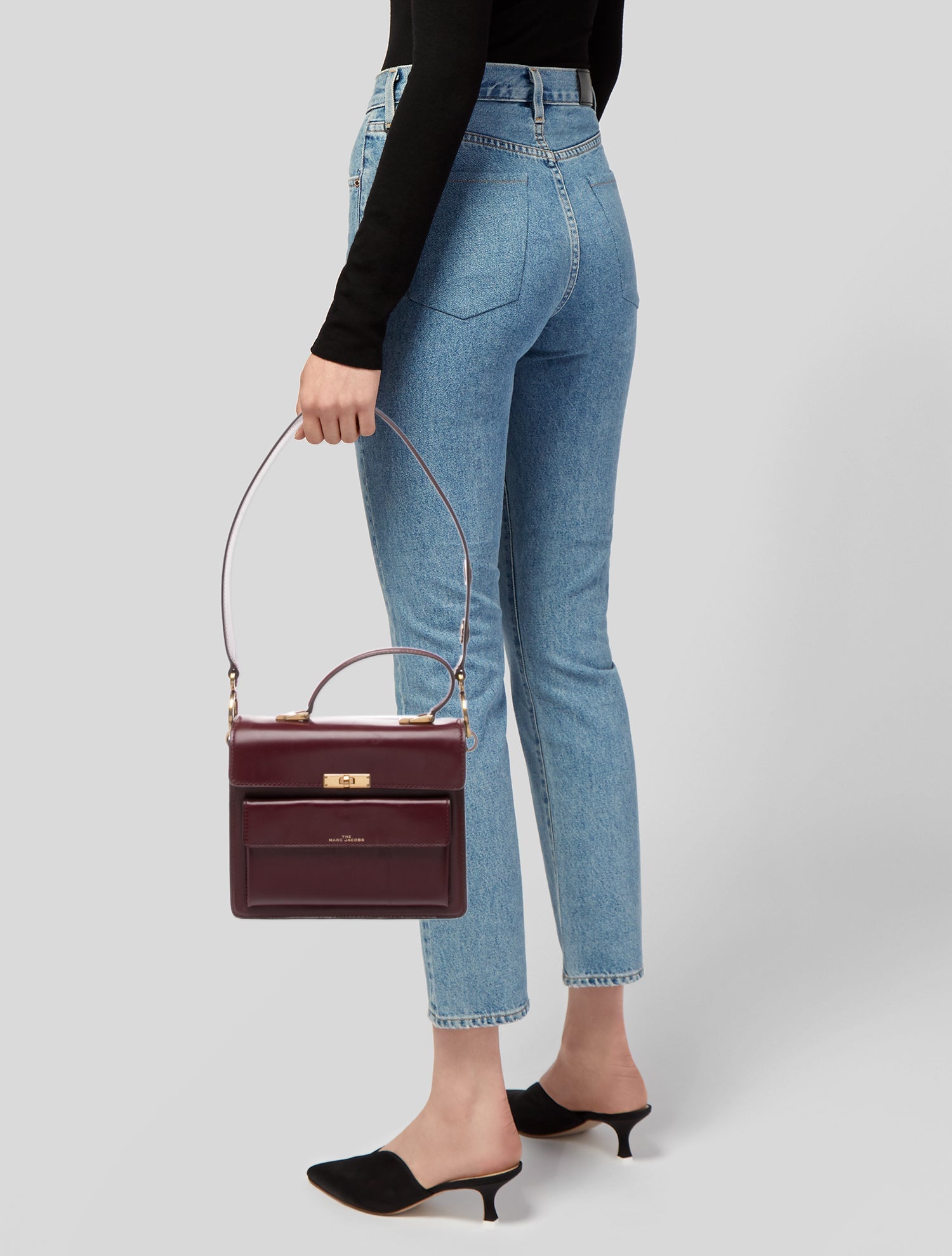 Marc Jacobs Leather Top Handle Bag